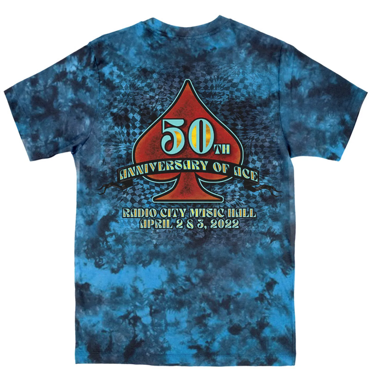 Bob Weir Bobby Weir & Wolf Bros Radio City Music Hall Tie-Dye Event Tee