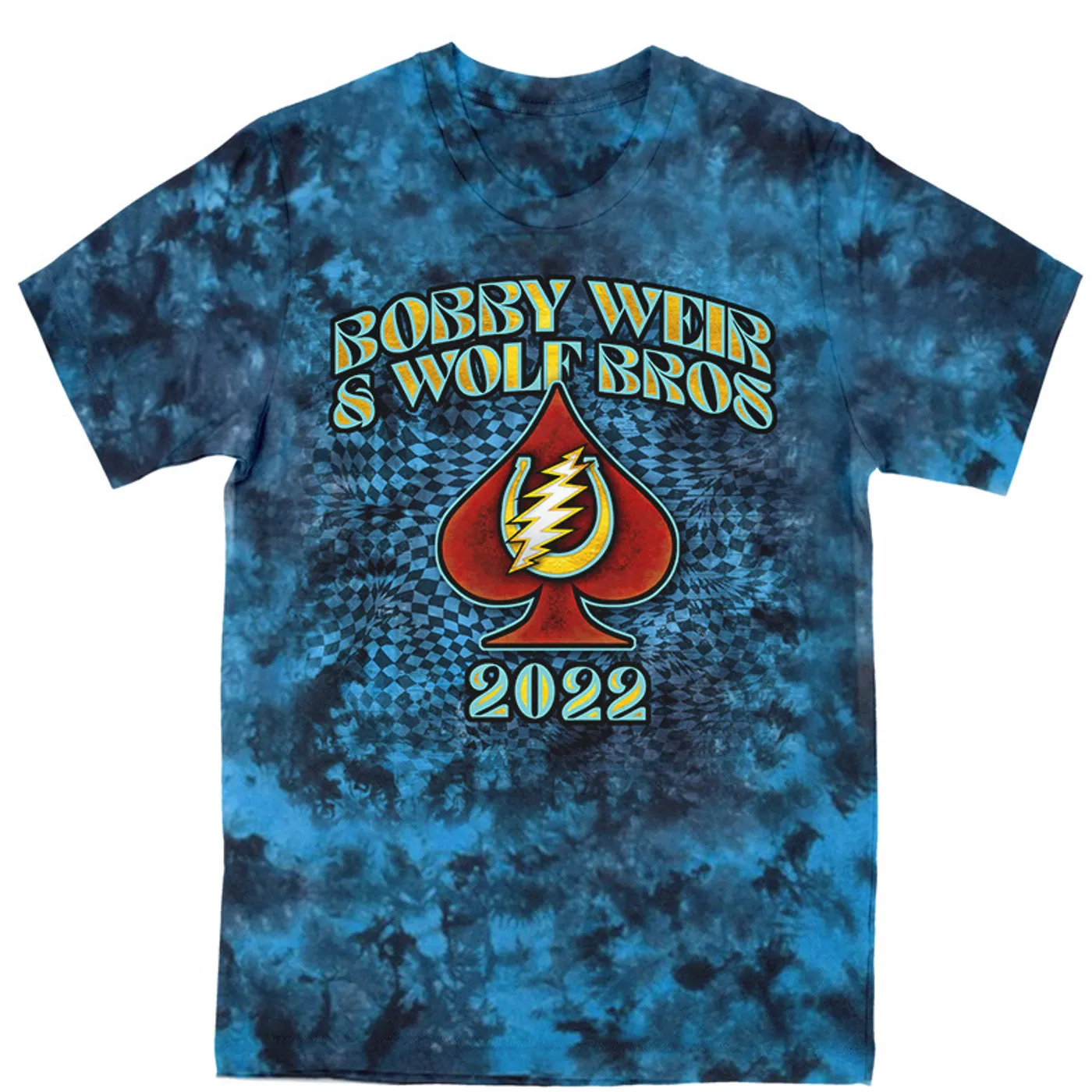 Bob Weir Bobby Weir & Wolf Bros Radio City Music Hall Tie-Dye Event Tee