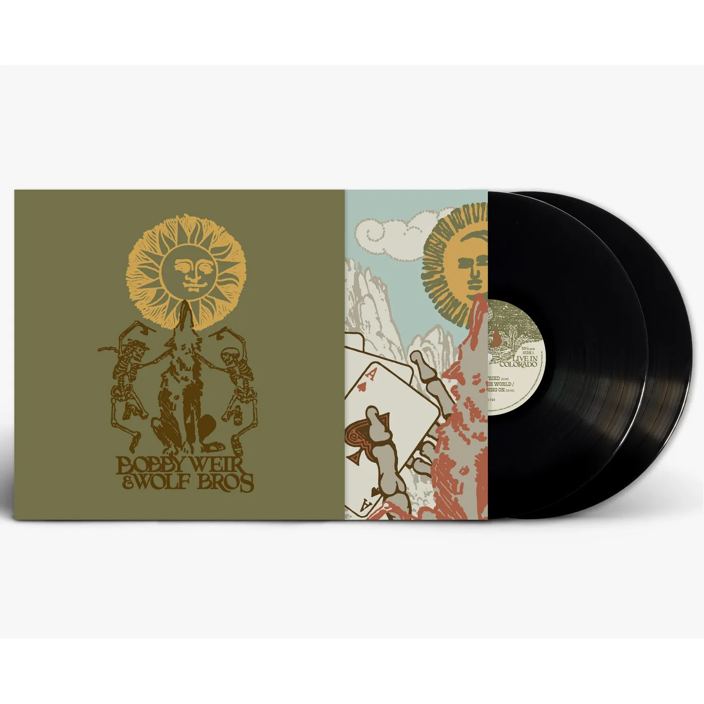 Bob Weir Bobby Weir & Wolf Bros Live in Colorado Vol. 2 Black Vinyl