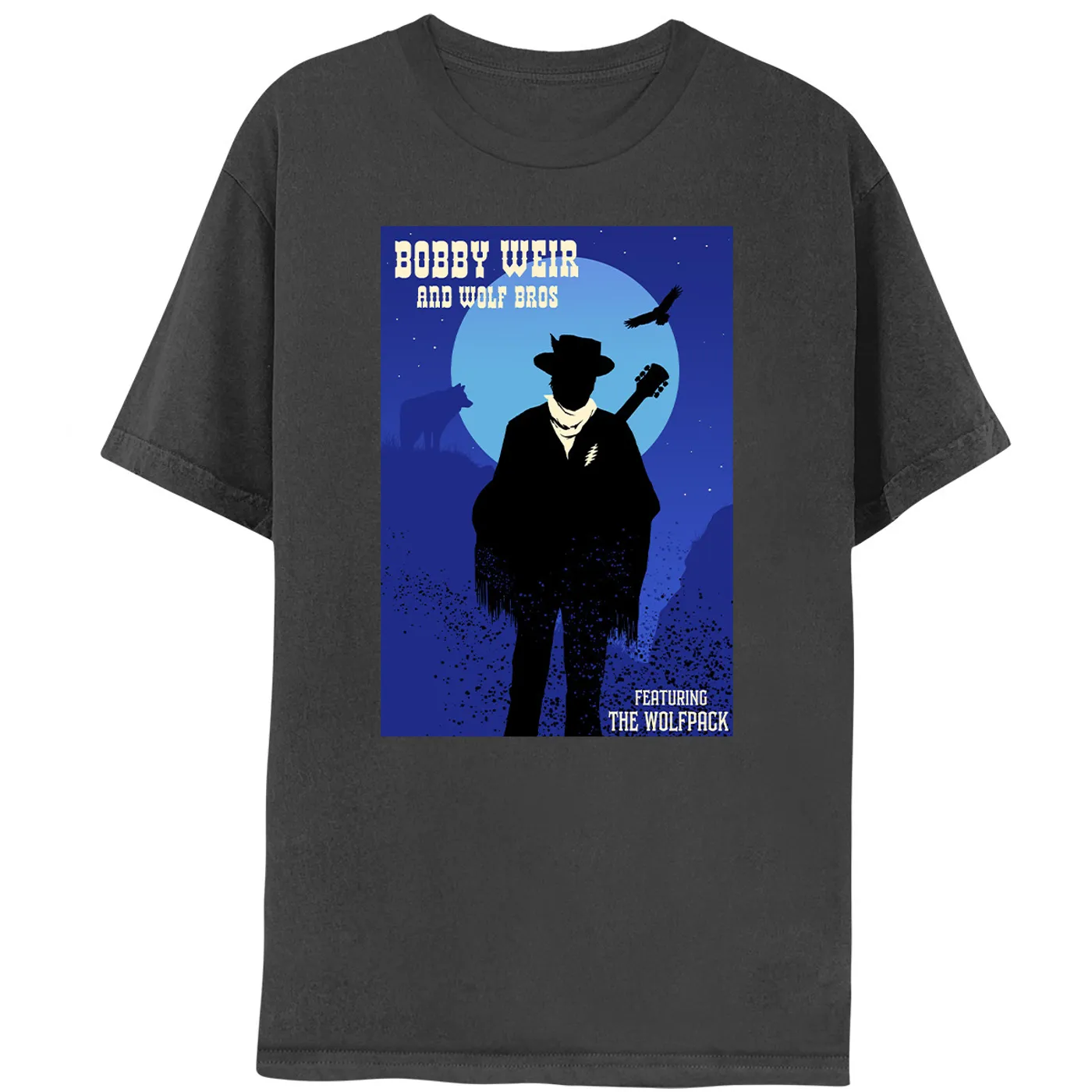 Bob Weir Bobby Weir and Wolf Bros Cowboy 2023 Tour Tee