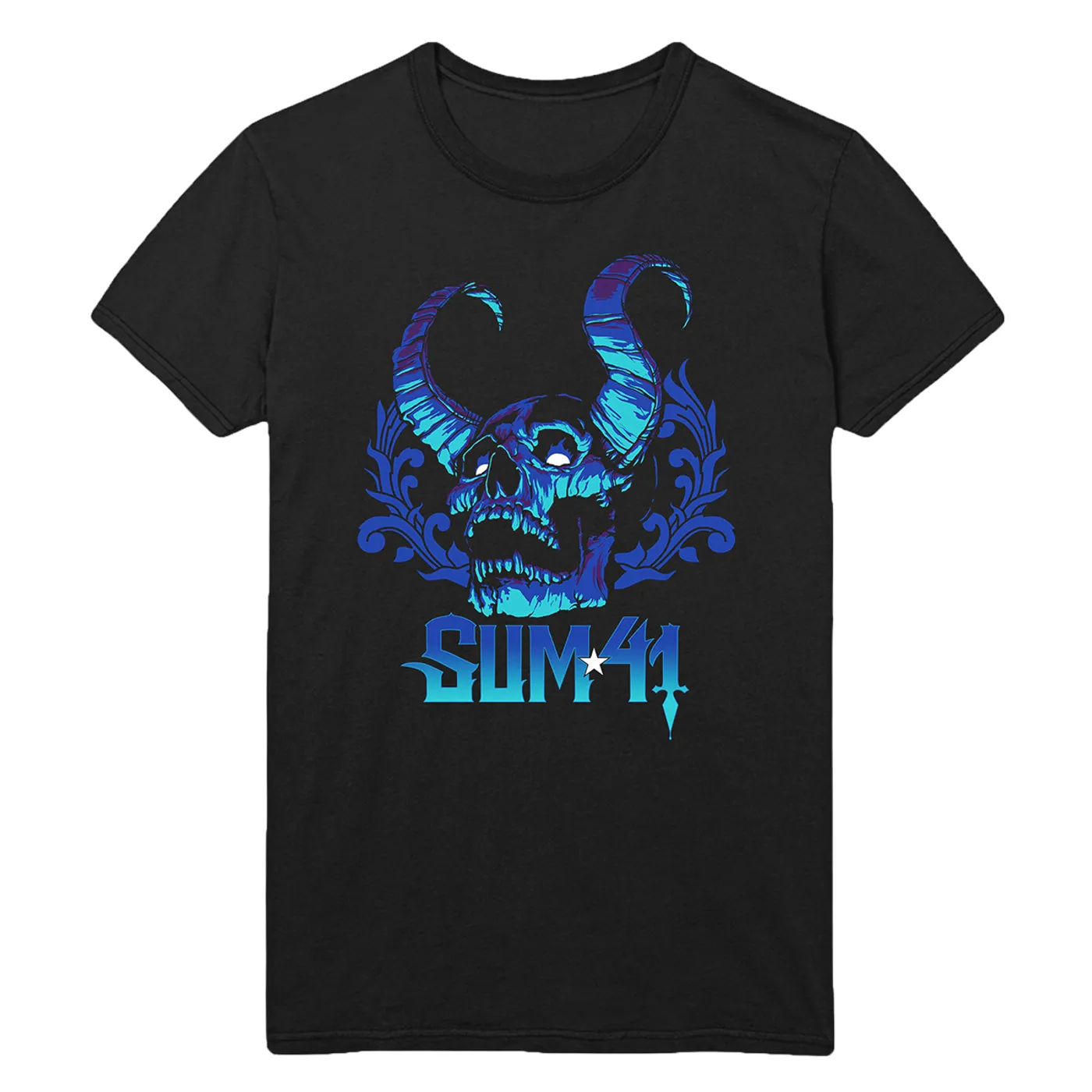 Sum 41 S41 Blue Demon Itin Tee