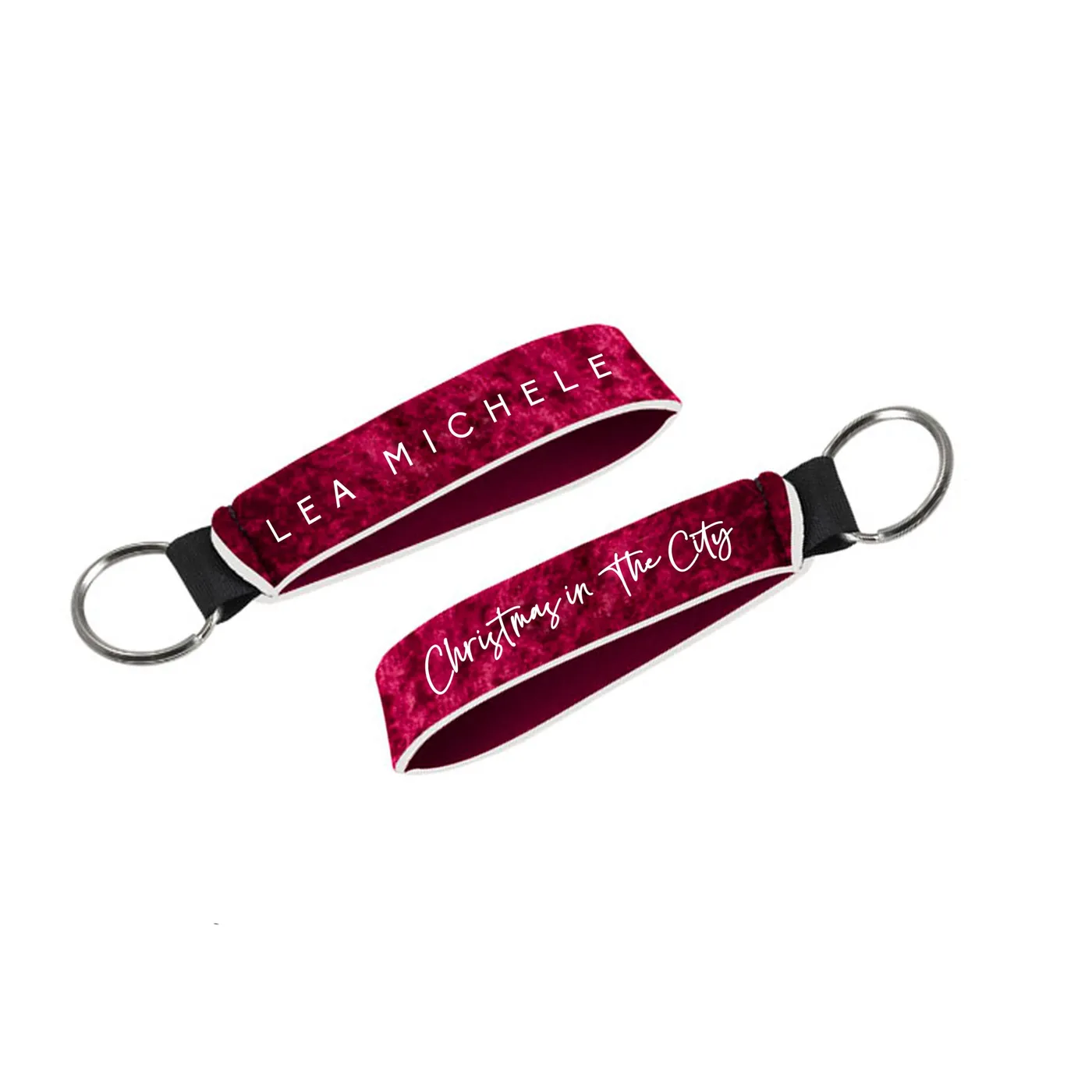 Lea Michele Christmas In The City Keyring