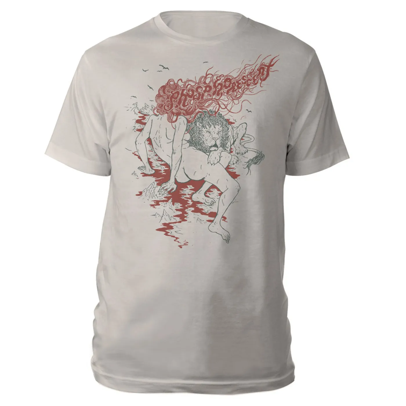 Phosphorescent Lady and The Lion Tee