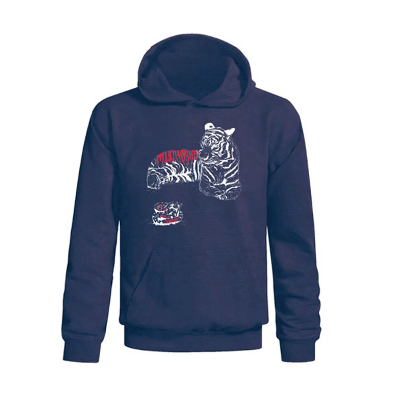 Phosphorescent Tiger Pullover Hoodie