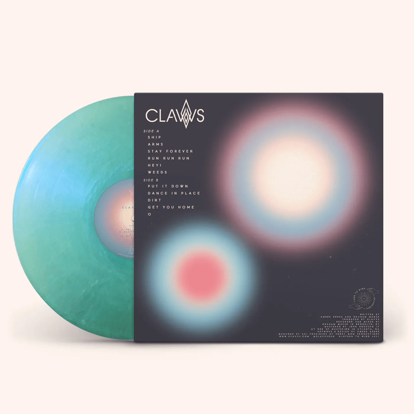 CLAVVS O (Iridescent Seafoam Limited Edition Vinyl)