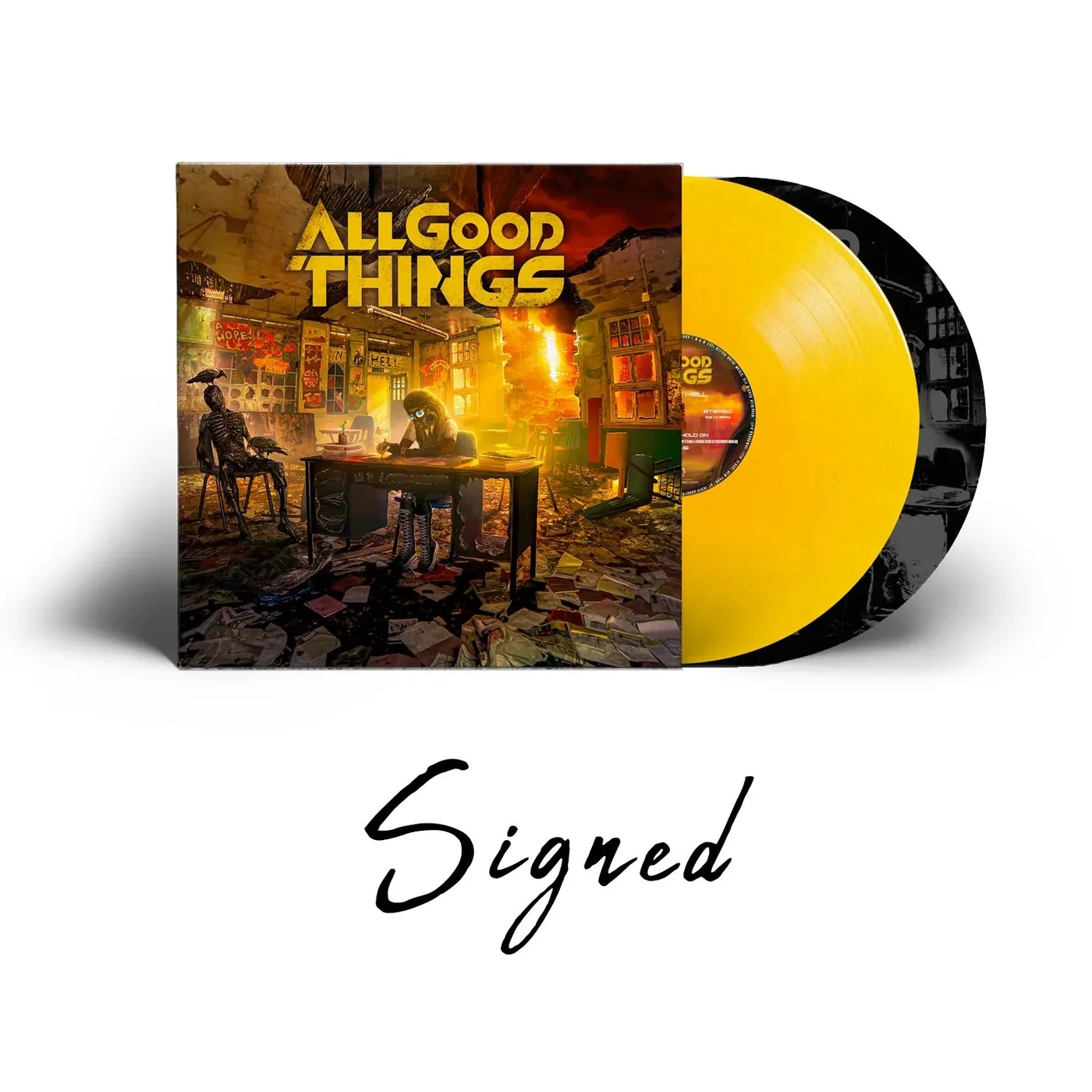 All Good Things A HOPE IN HELL **SIGNED** DOUBLE VINYL