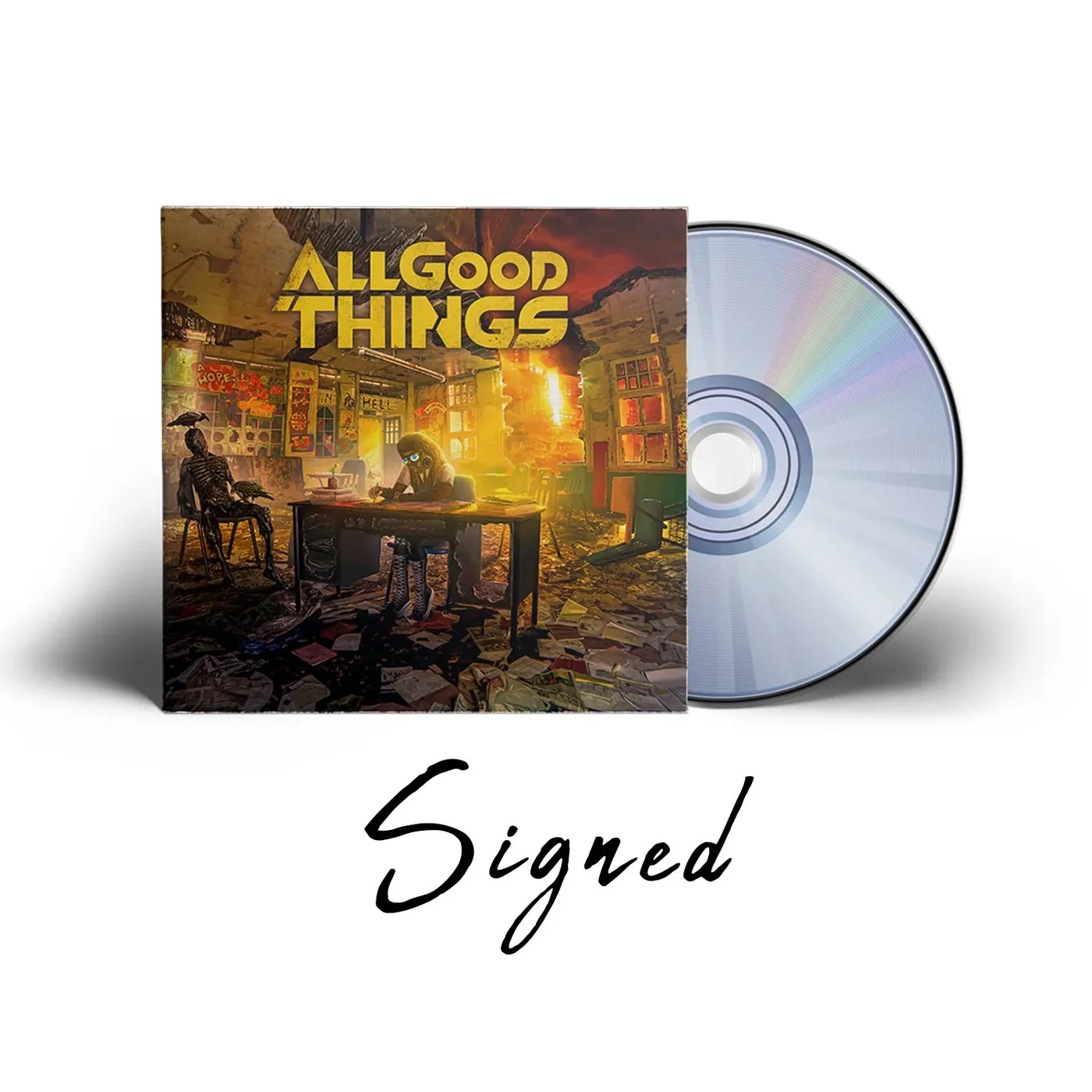 All Good Things A HOPE IN HELL SIGNED CD