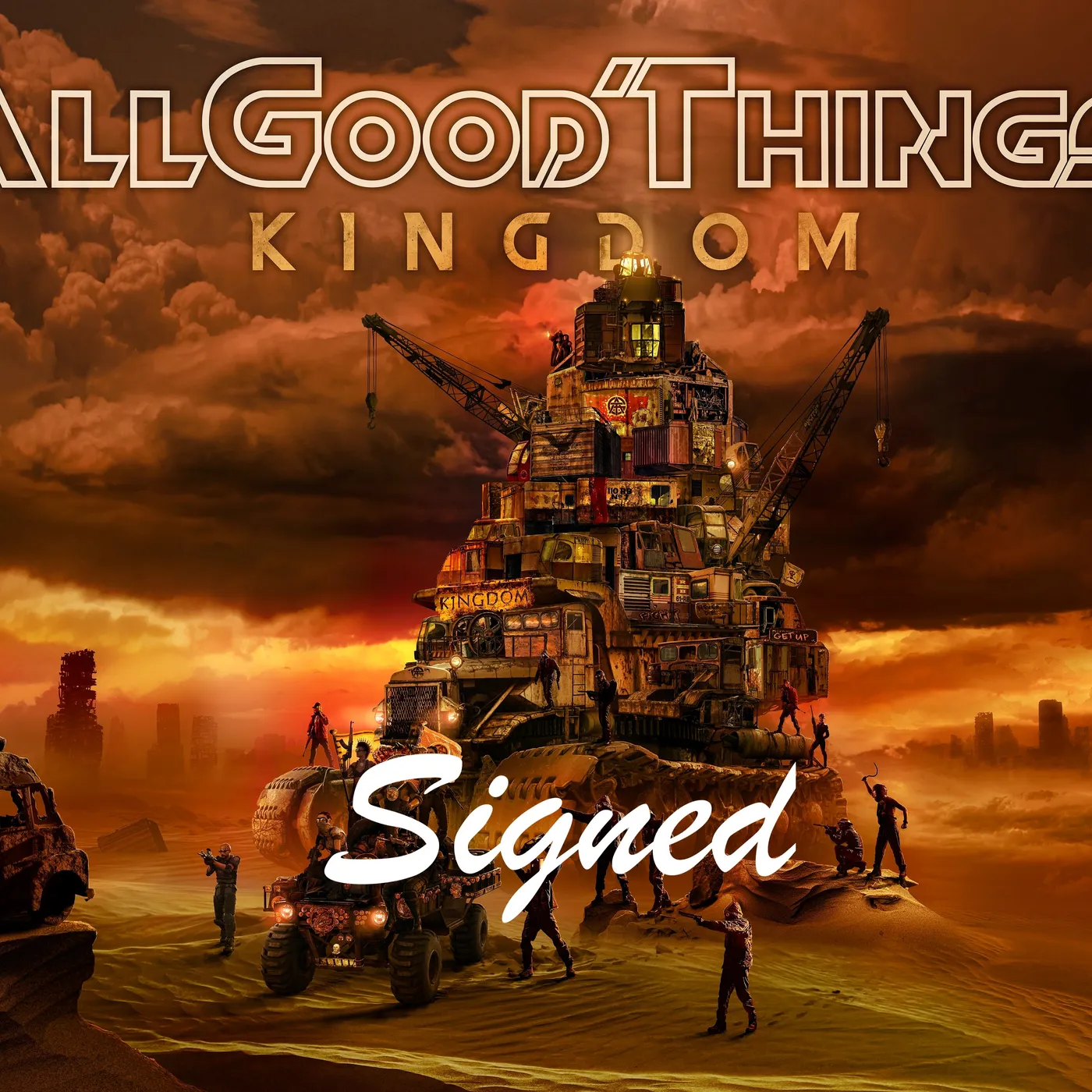 All Good Things KINGDOM POSTER **SIGNED**