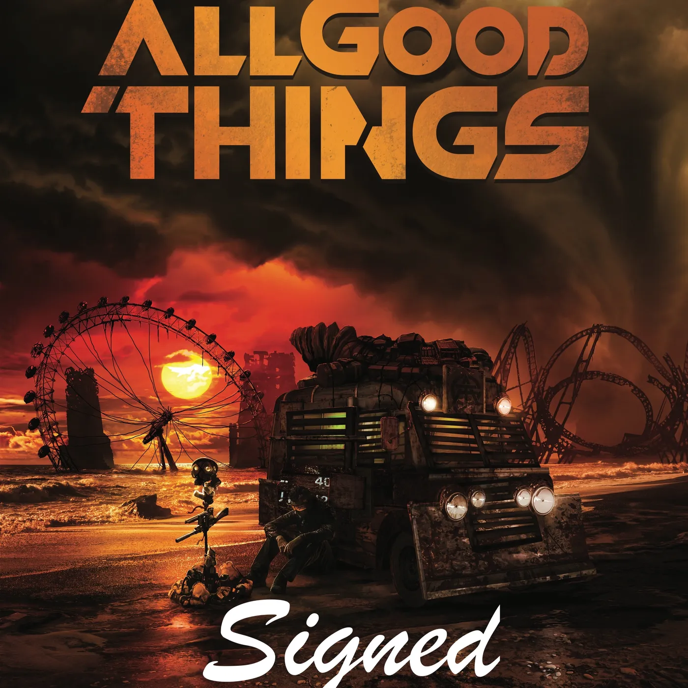 All Good Things SURVIVOR POSTER **SIGNED**