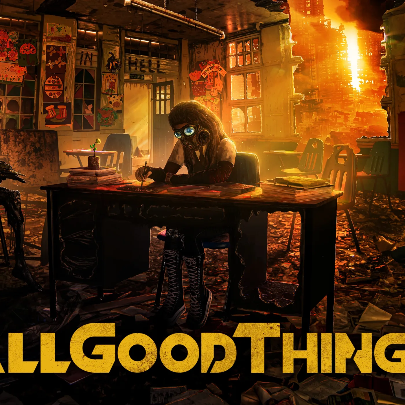 All Good Things A HOPE IN HELL POSTER **SIGNED**