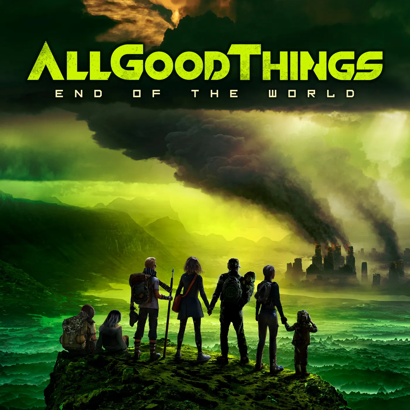 All Good Things END OF THE WORLD POSTER **SIGNED**