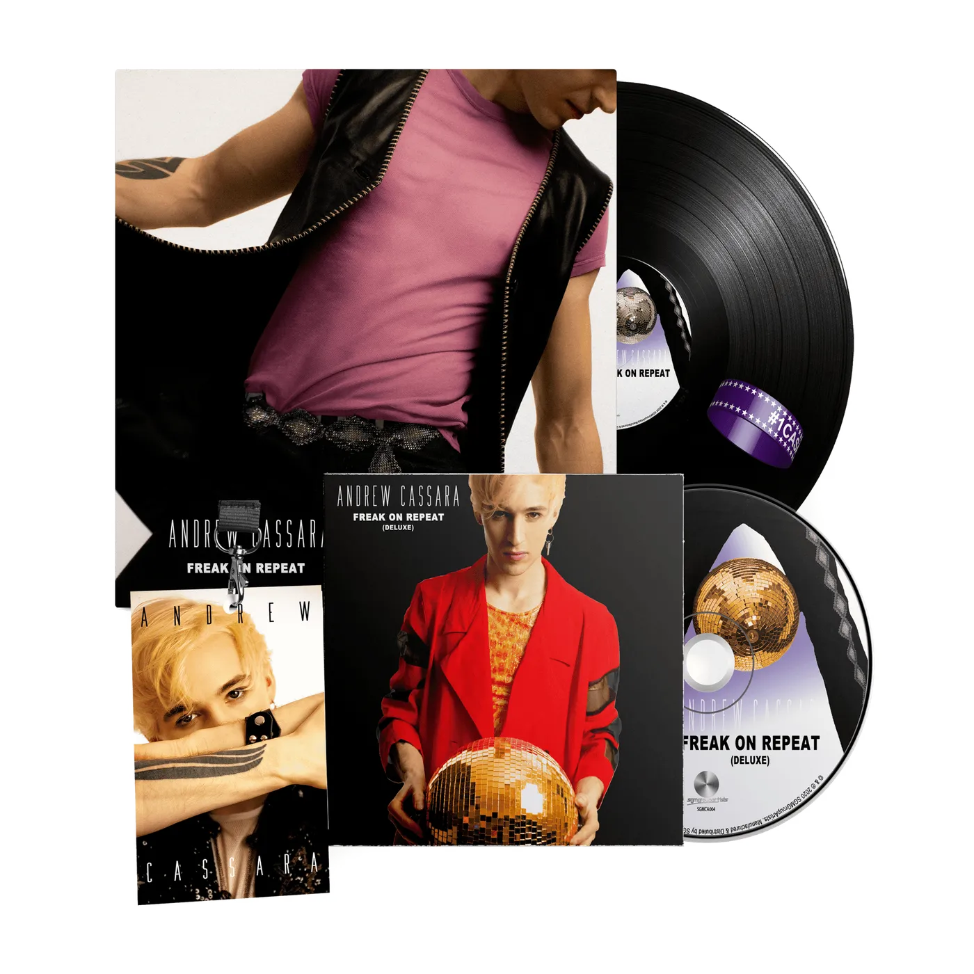 Andrew Cassara NEW FREAK ON REPEAT (LIMITED DELUXE EDITION) - SUPERFAN BUNDLE