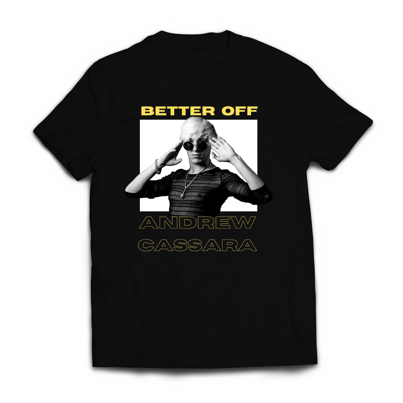 Andrew Cassara BETTER OFF PHOTO T-SHIRT II