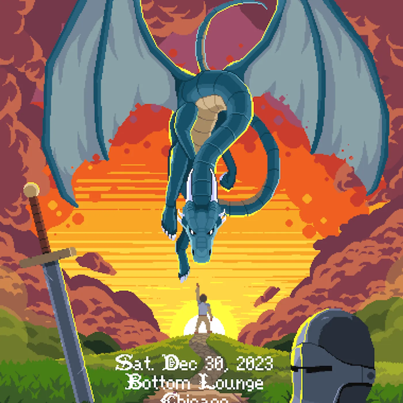 I Fight Dragons Smell Ya Later Poster