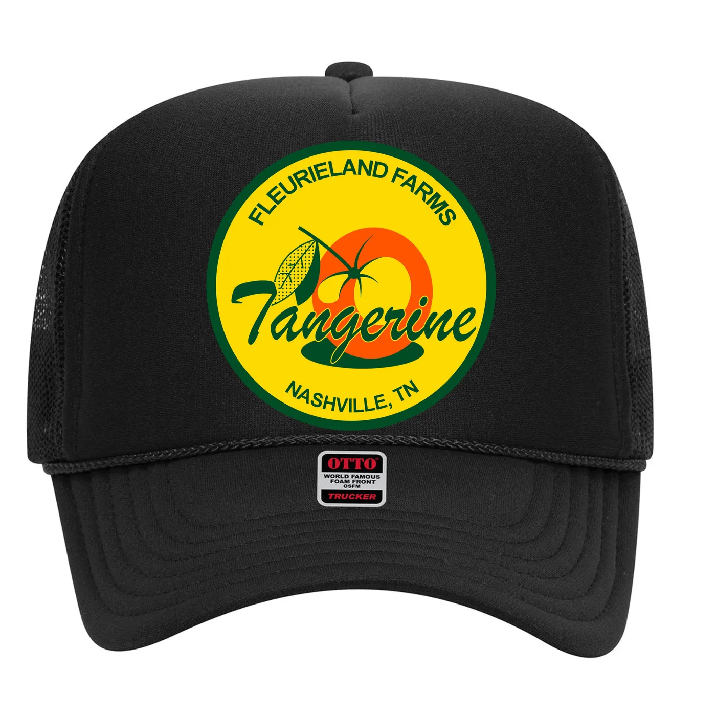 Fleurie BLACK TANGERINE PATCH HAT