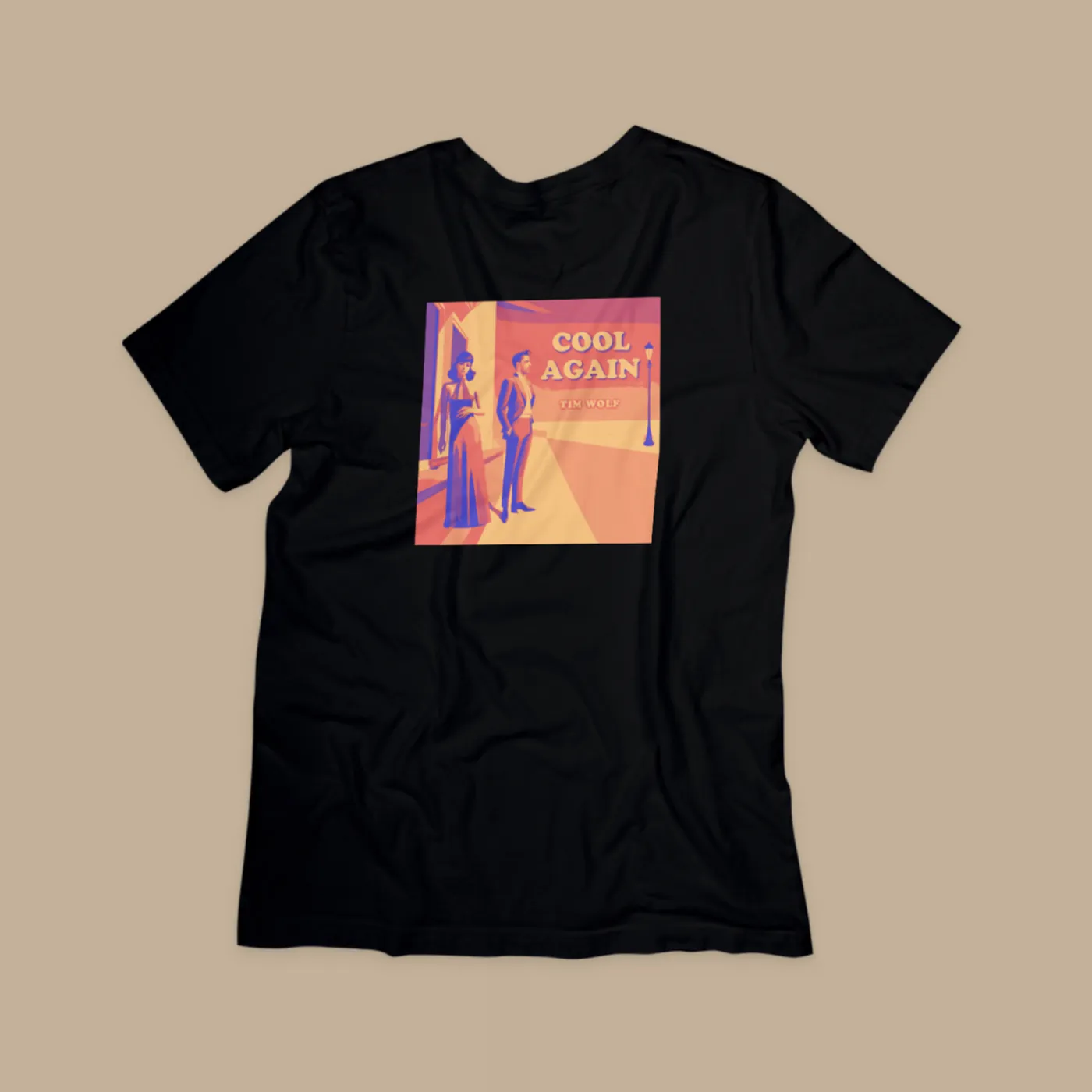 Tim Wolf "Cool Again" Album T-shirt