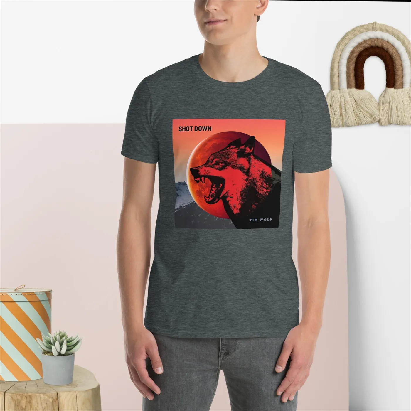 Tim Wolf Shot Down (Remix 2024) - Single T-Shirt Merch