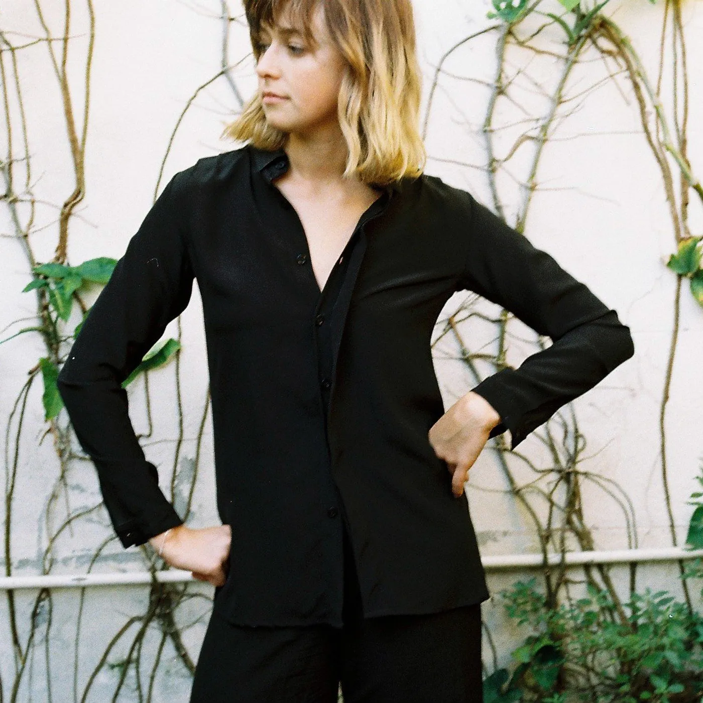 annie hamilton CLASSIC SHIRT  //  BLACK