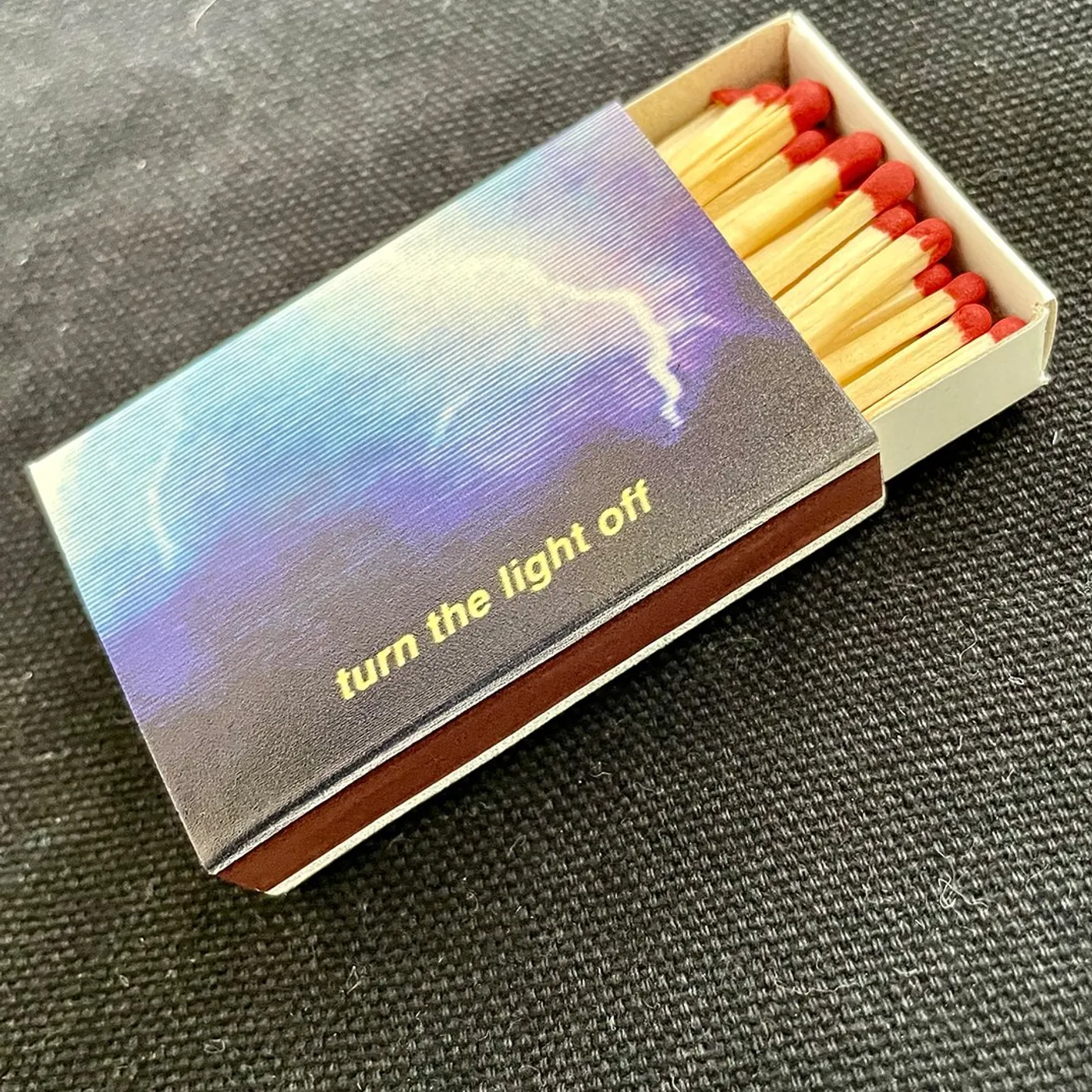 annie hamilton TURN THE LIGHT OFF - MATCHBOX