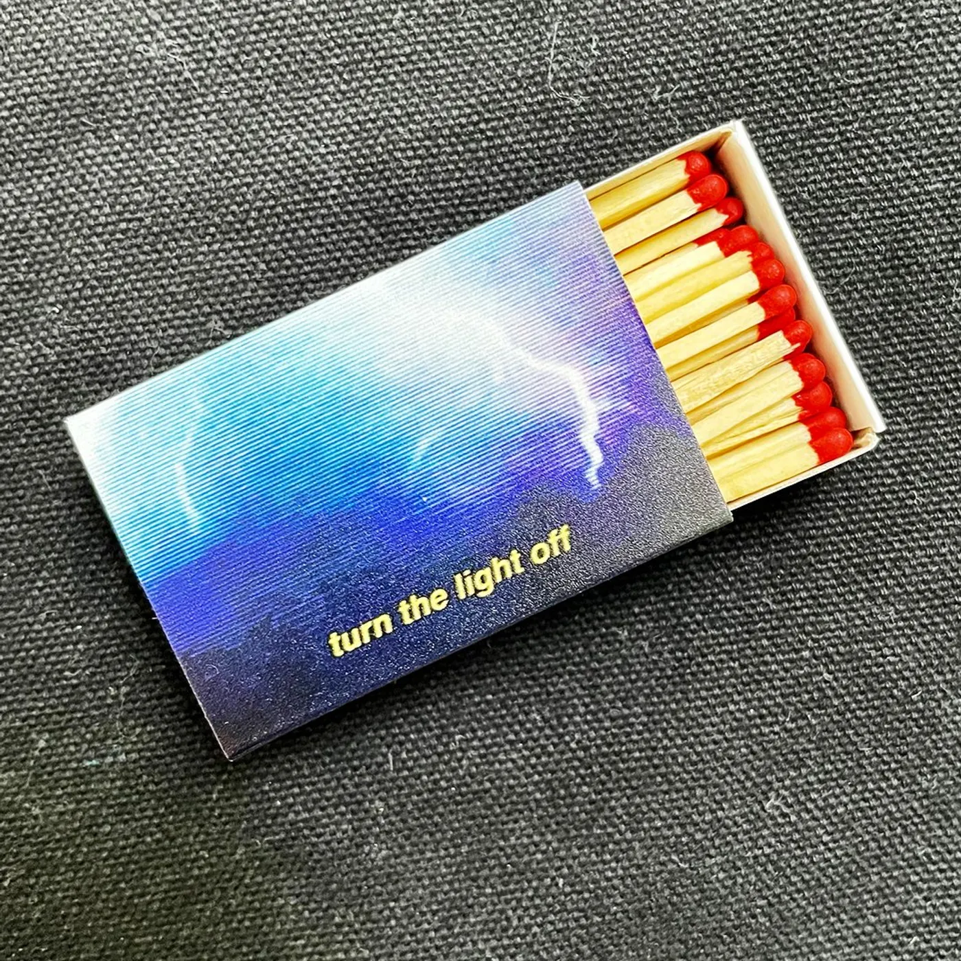 annie hamilton TURN THE LIGHT OFF - MATCHBOX