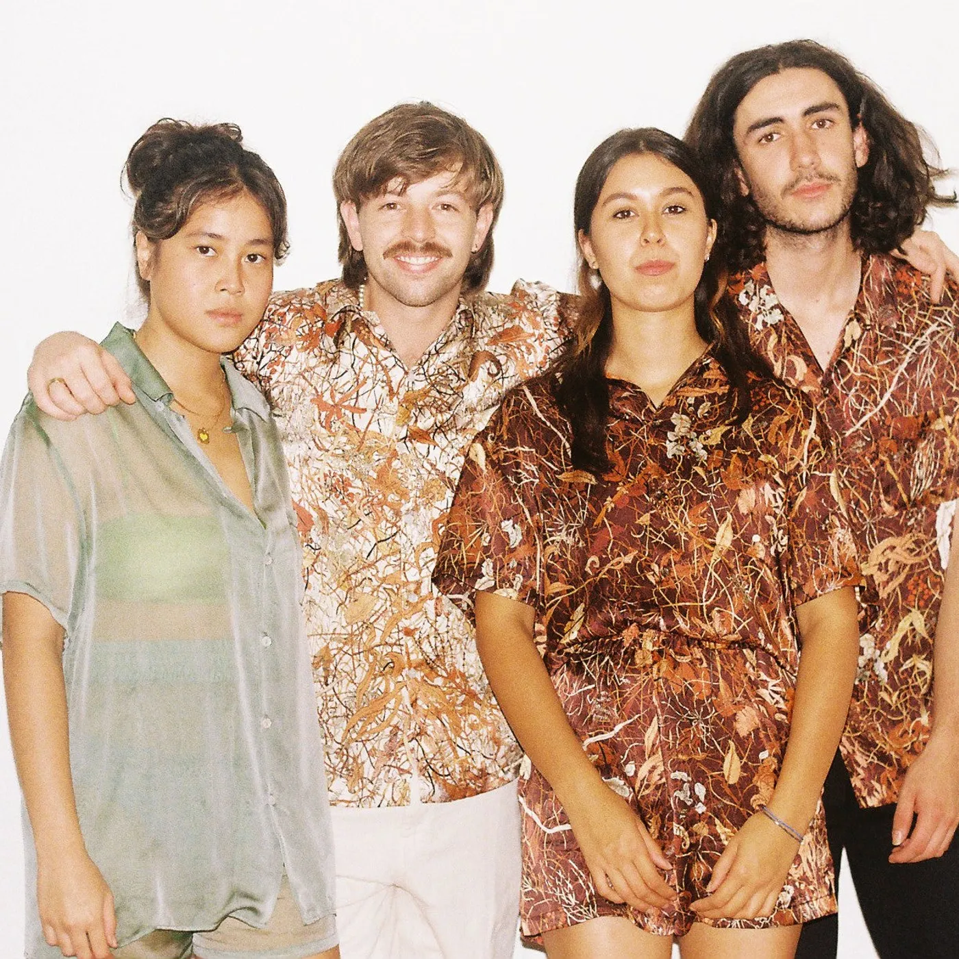 annie hamilton 'NIGHT OFF' SHIRT - AUTUMN PRINT