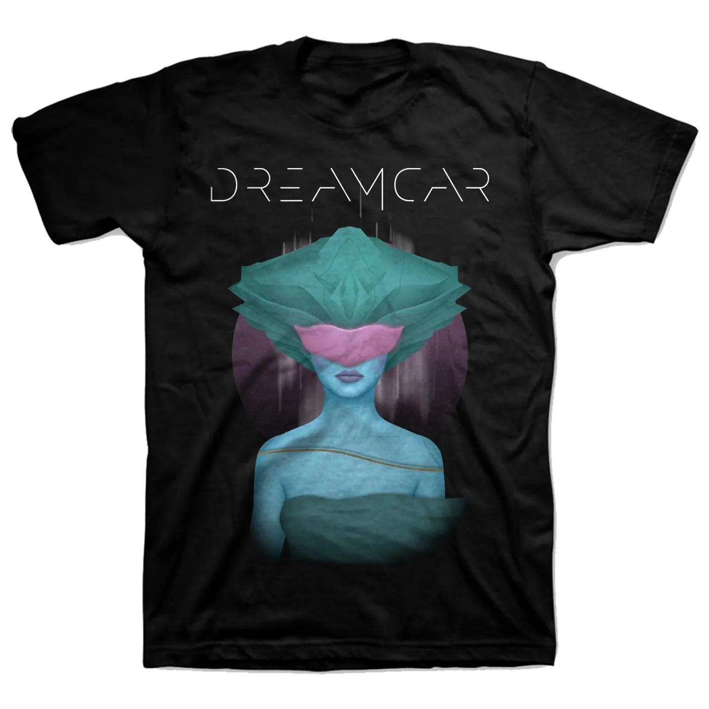 Dreamcar Album Cover Black T-Shirt