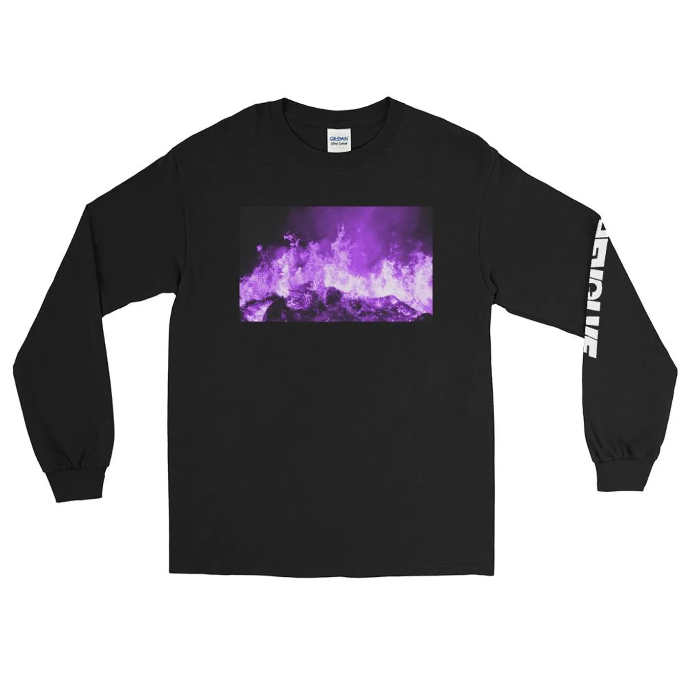 dEVOLVE Burning Up Long Sleeve T-Shirt (Purple)