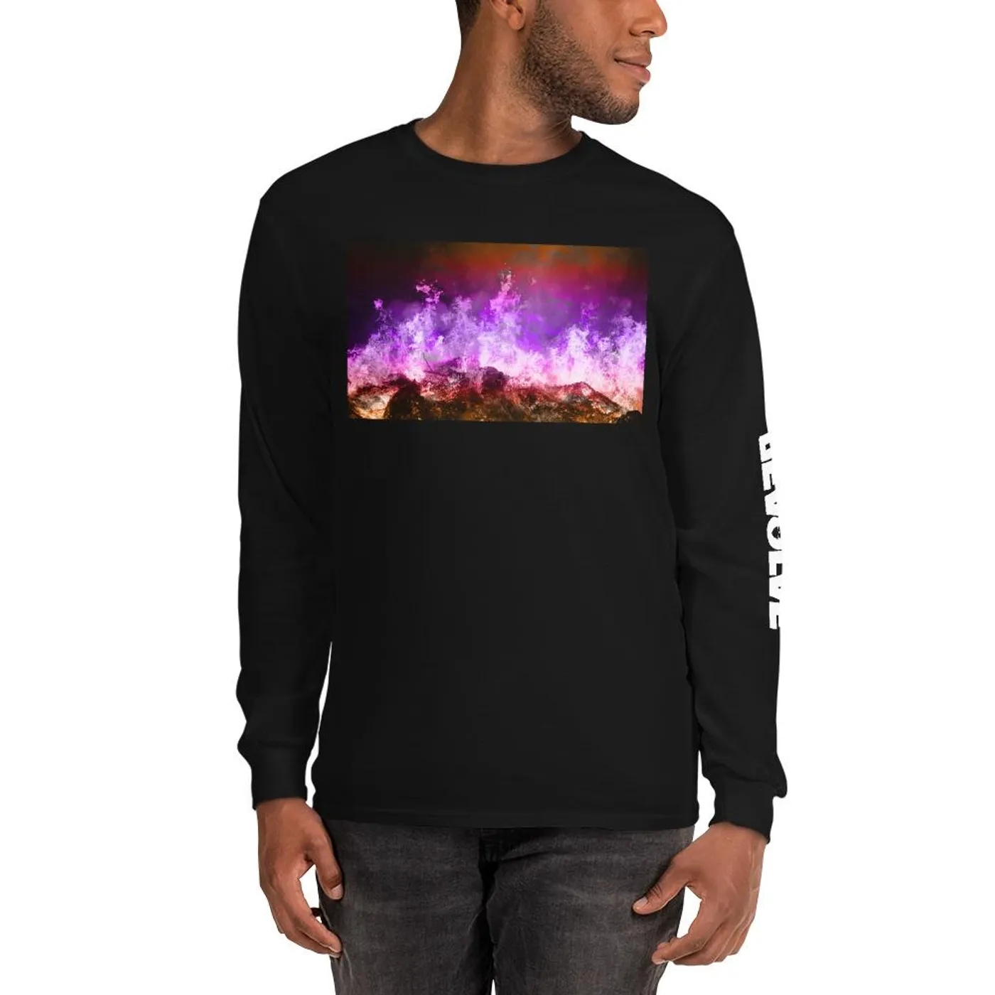 dEVOLVE Burning Up Long Sleeve T-Shirt (Colors)