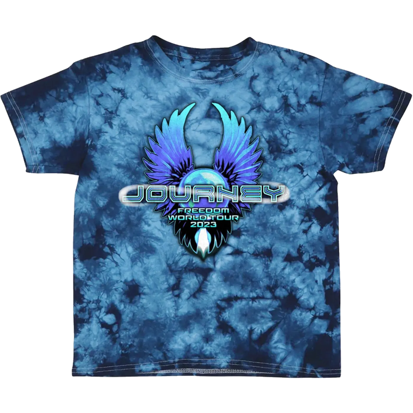 Journey Blue Tie Dye 2023 World Infinity Wings