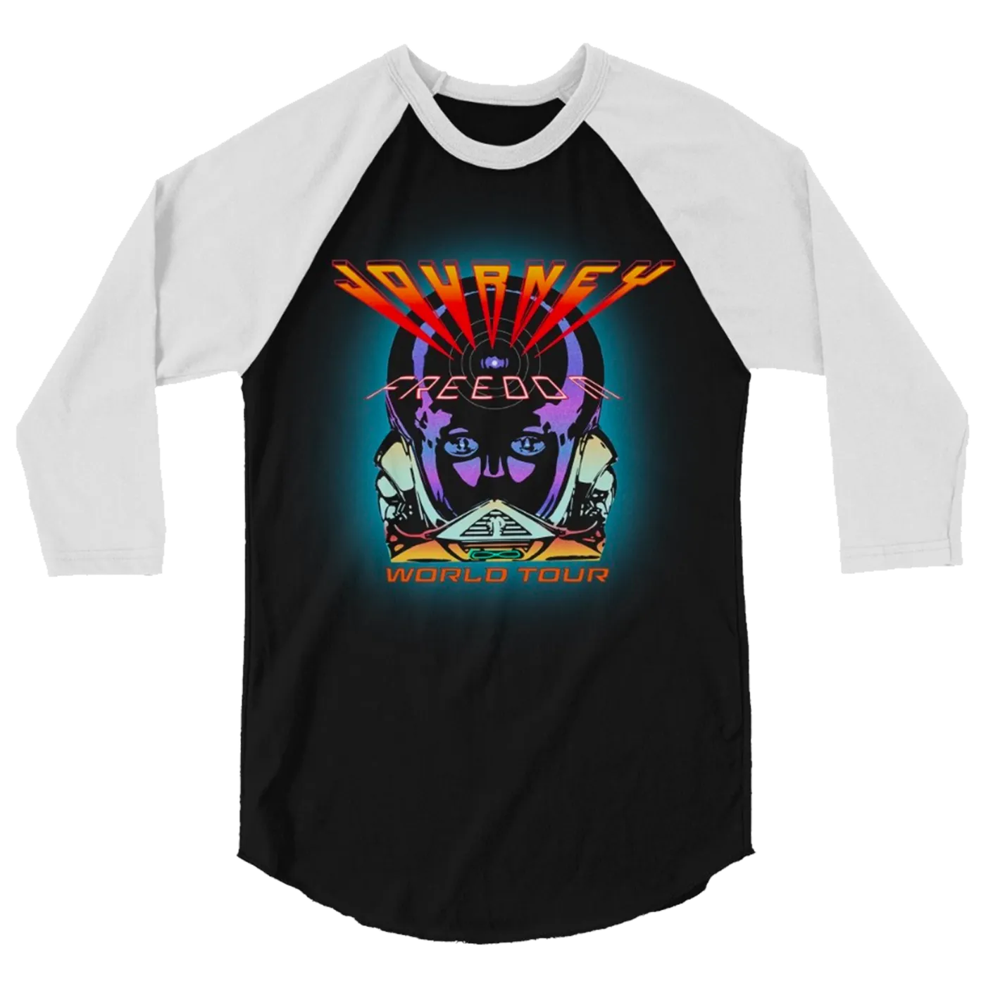 Journey Black/White 2023 Elmo Raglan