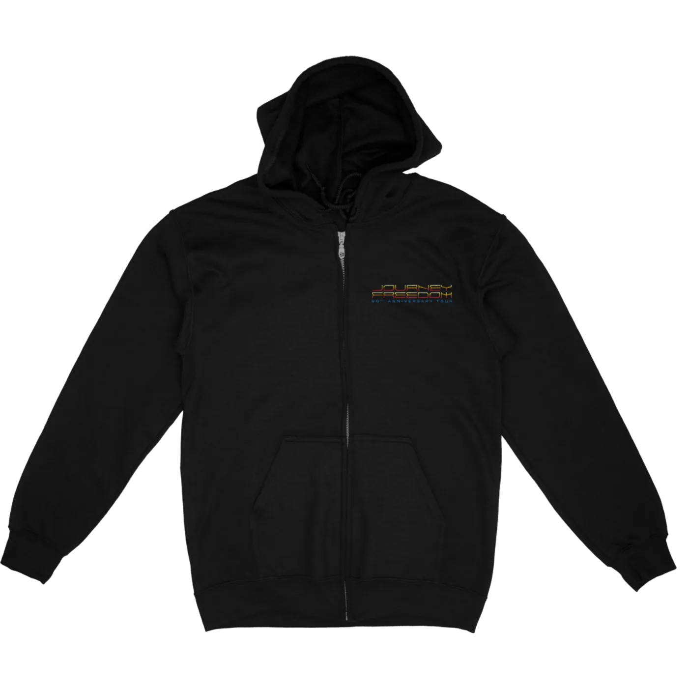 Journey Black Freedom Tour Zip Hoodie