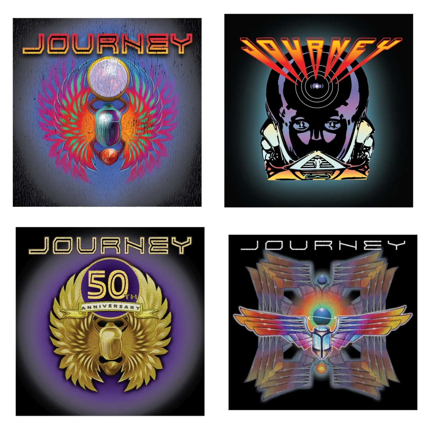 Journey 50th Anniversary Sticker Pack