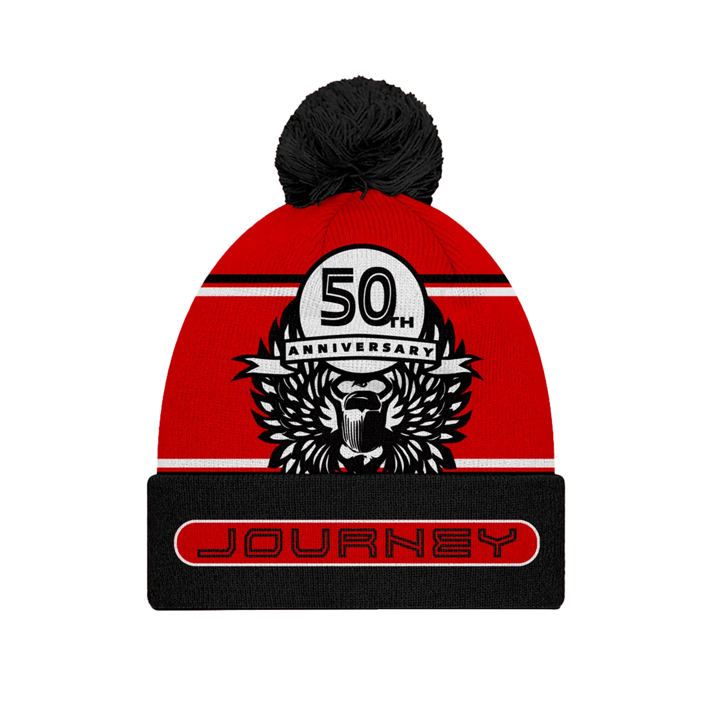 Journey 50th Anniversary Pom Beanie