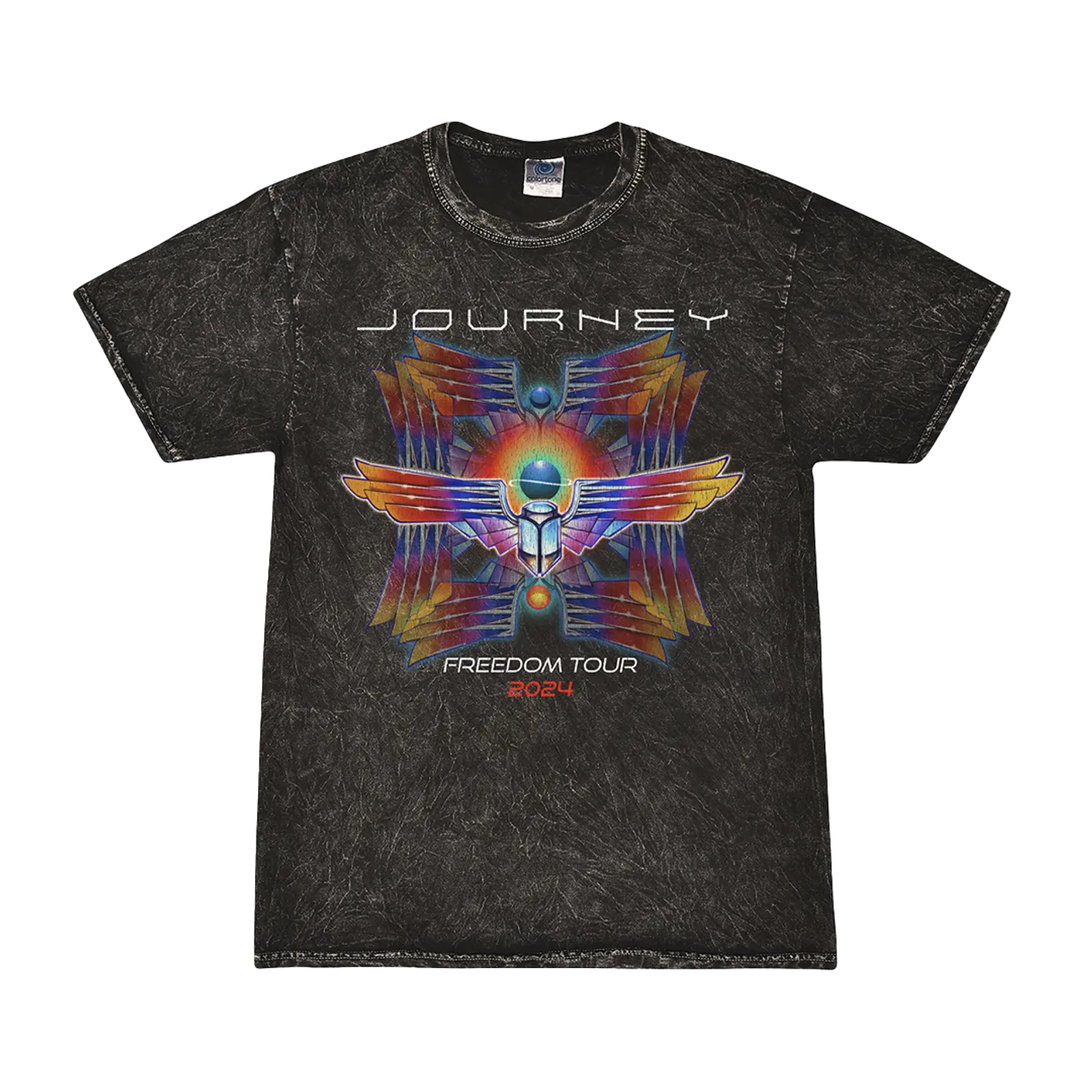 Journey 2024 Mineral Wash Deco Scarab Tee