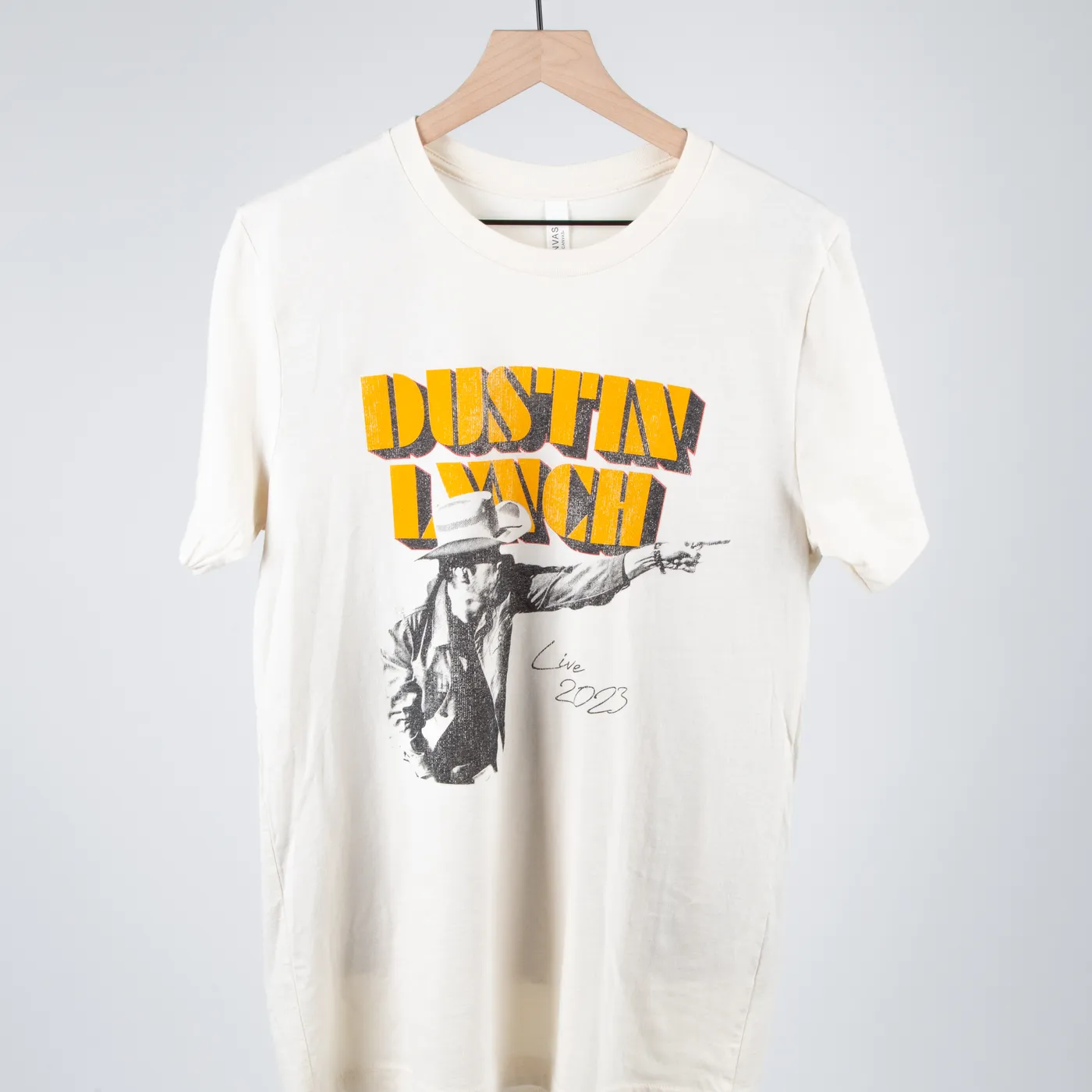 Dustin Lynch Live Tour Tee '23 - Natural