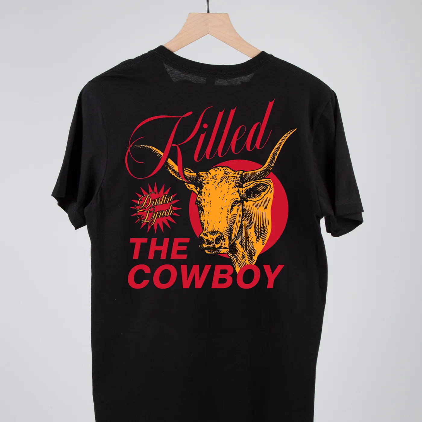 Dustin Lynch Killed The Cowboy Longhorn Tee