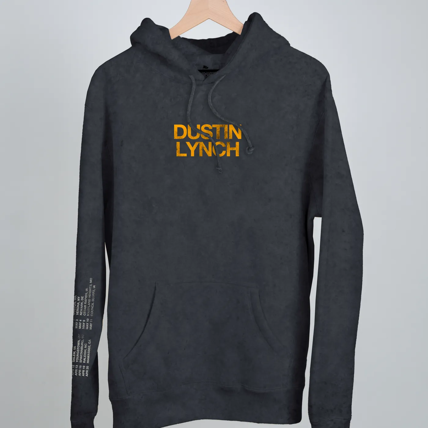 Dustin Lynch Killed The Cowboy Grey Wash Hoodie