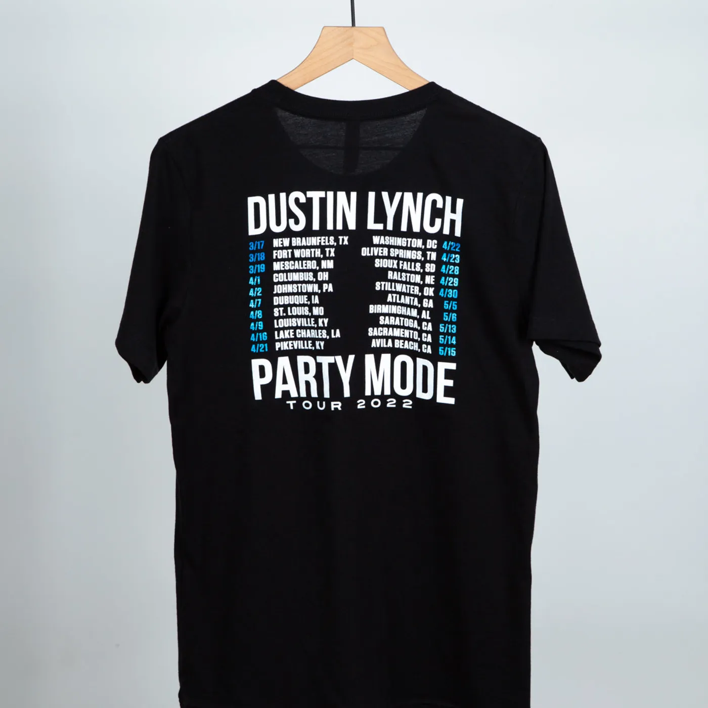 Dustin Lynch Party Mode Tour Tee