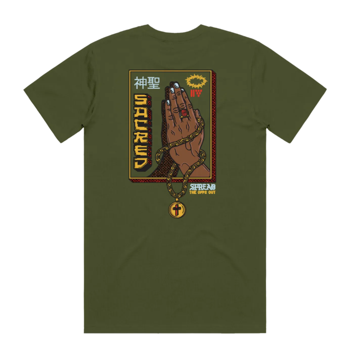 Lecrae Spread the Opps Tee - Olive