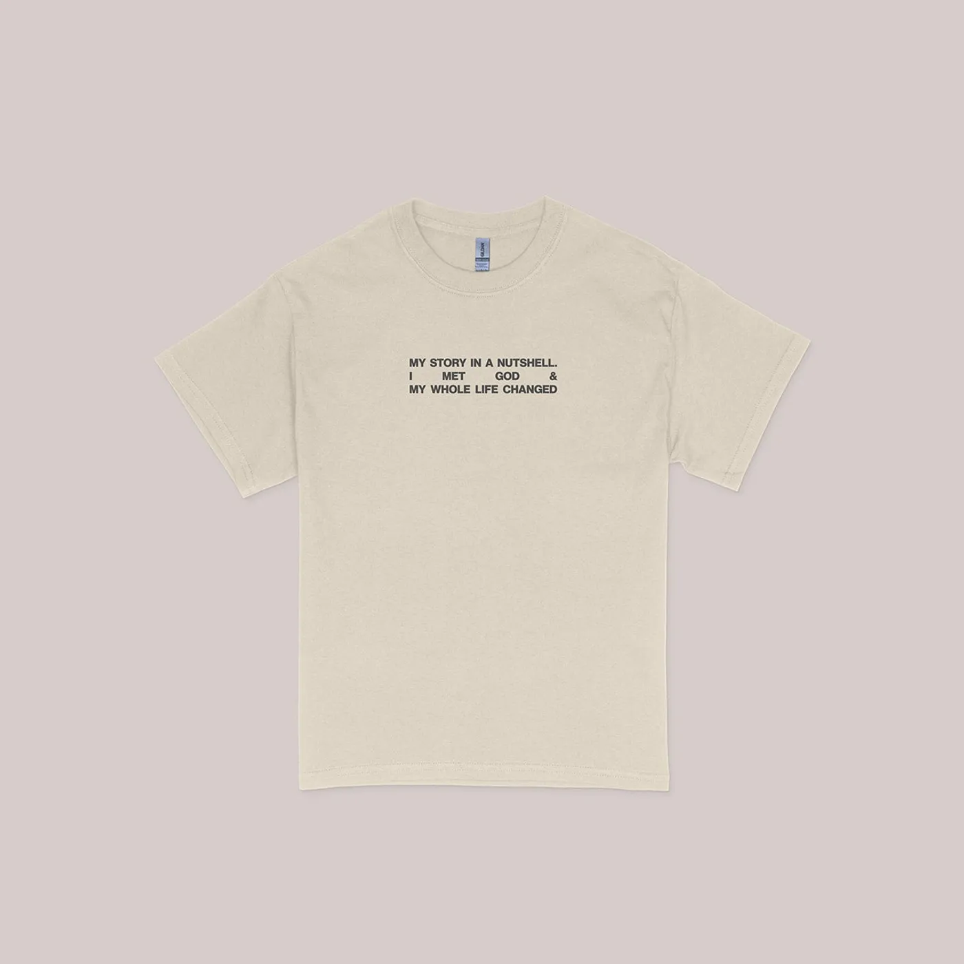 Lecrae I Met God Tan Tee