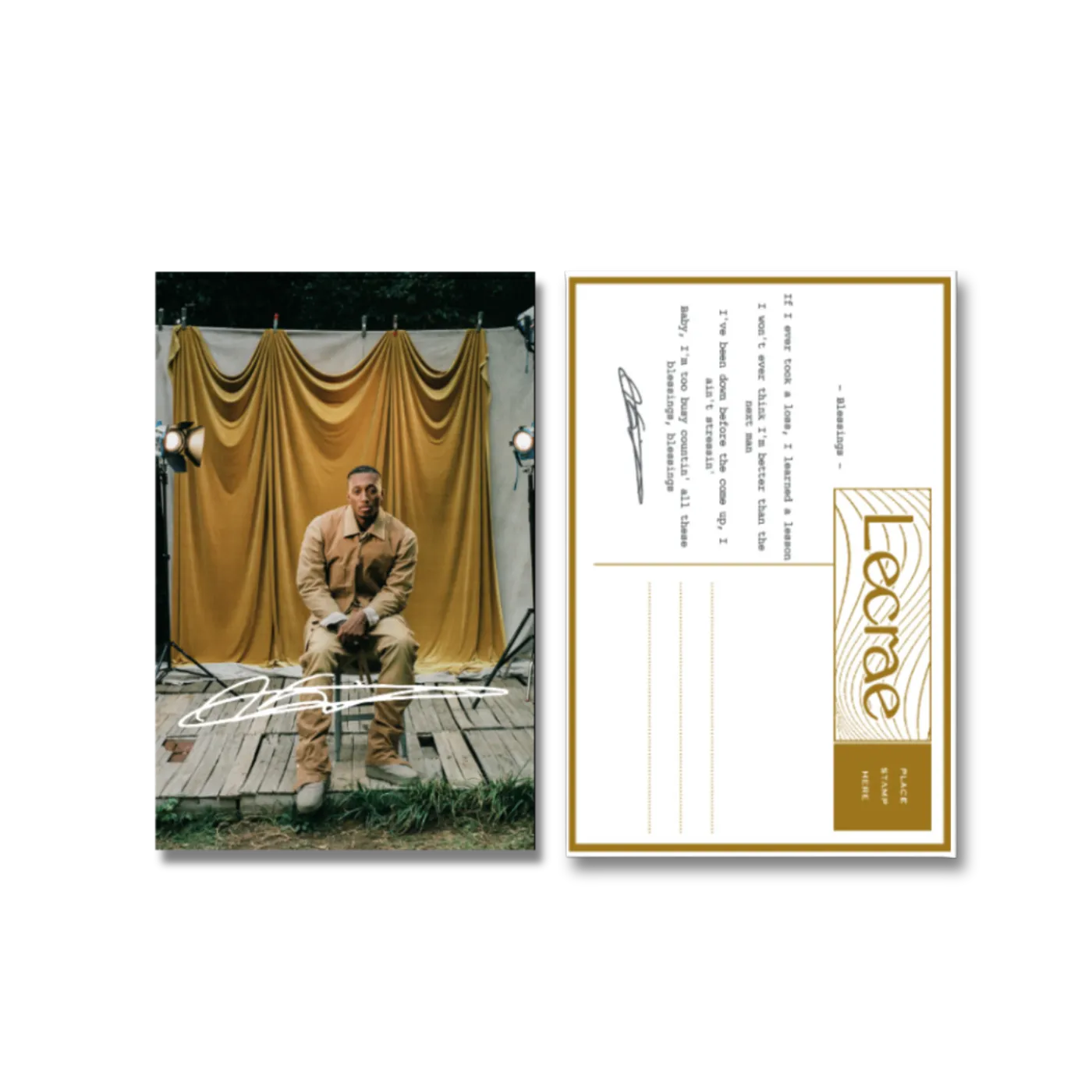 Lecrae Postcard
