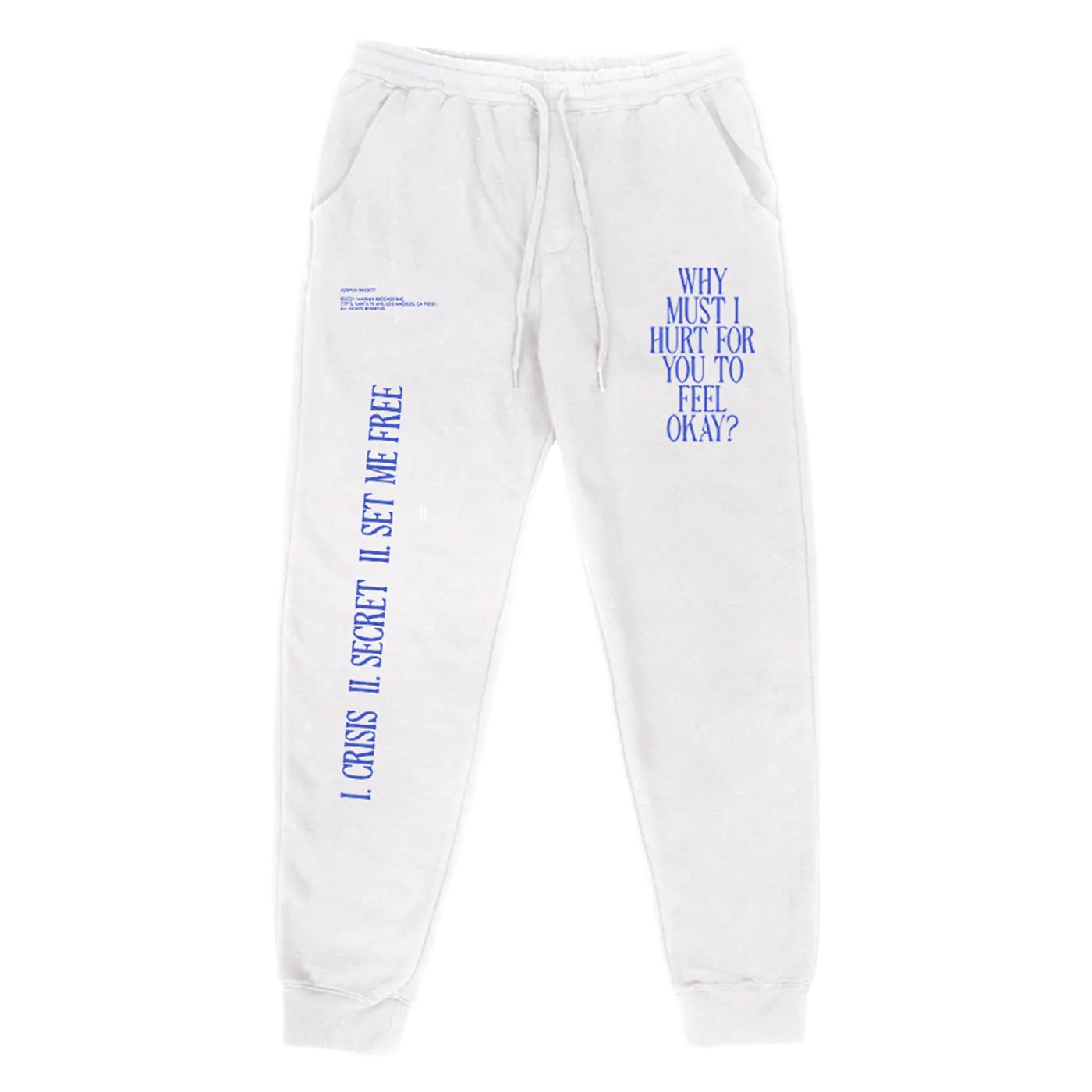 Joshua Bassett Why Must I Hurt Sweatpants