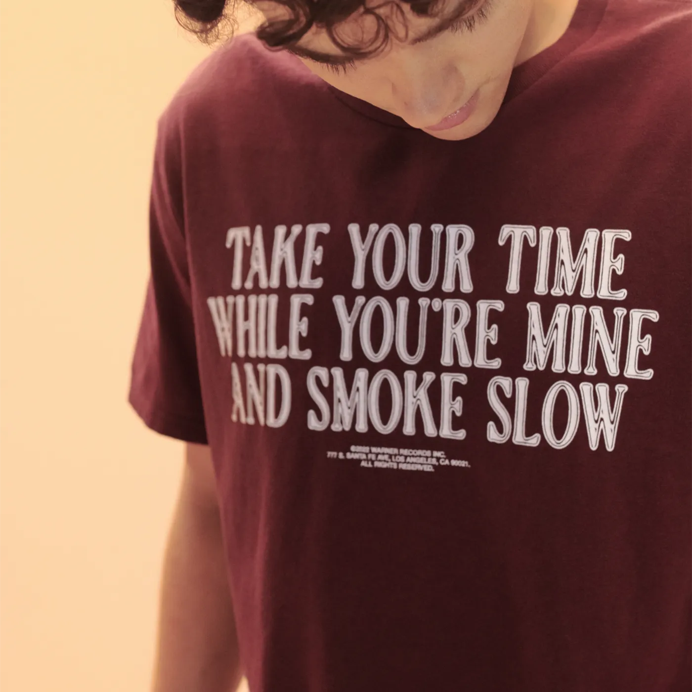 Joshua Bassett Smoke Slow Tee