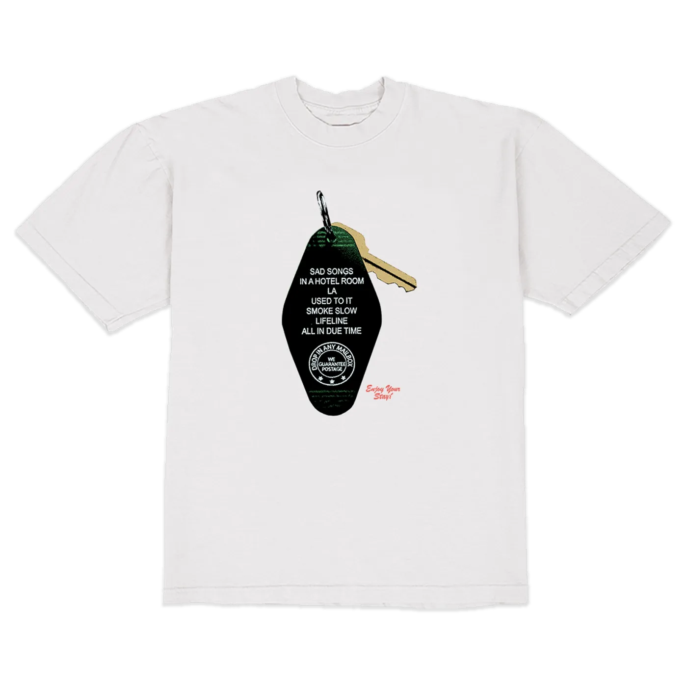 Joshua Bassett HOTEL ROOM KEY TEE