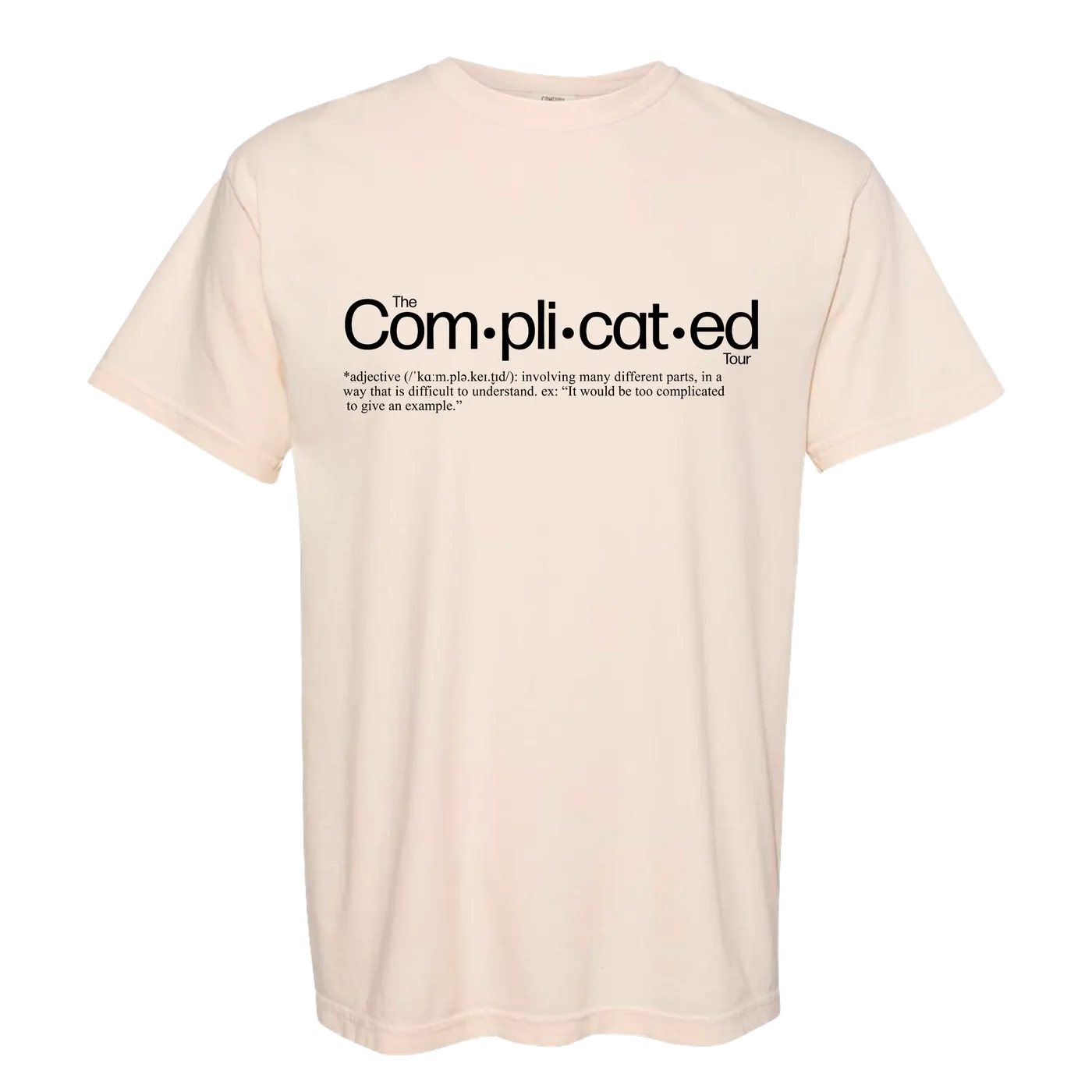 Joshua Bassett Complicated Definition Tee