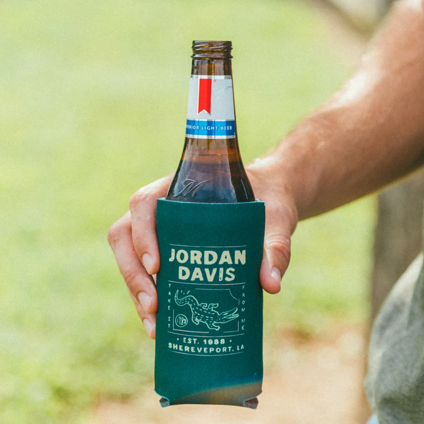 Jordan Davis Take It From Me Skinny Can Cooler