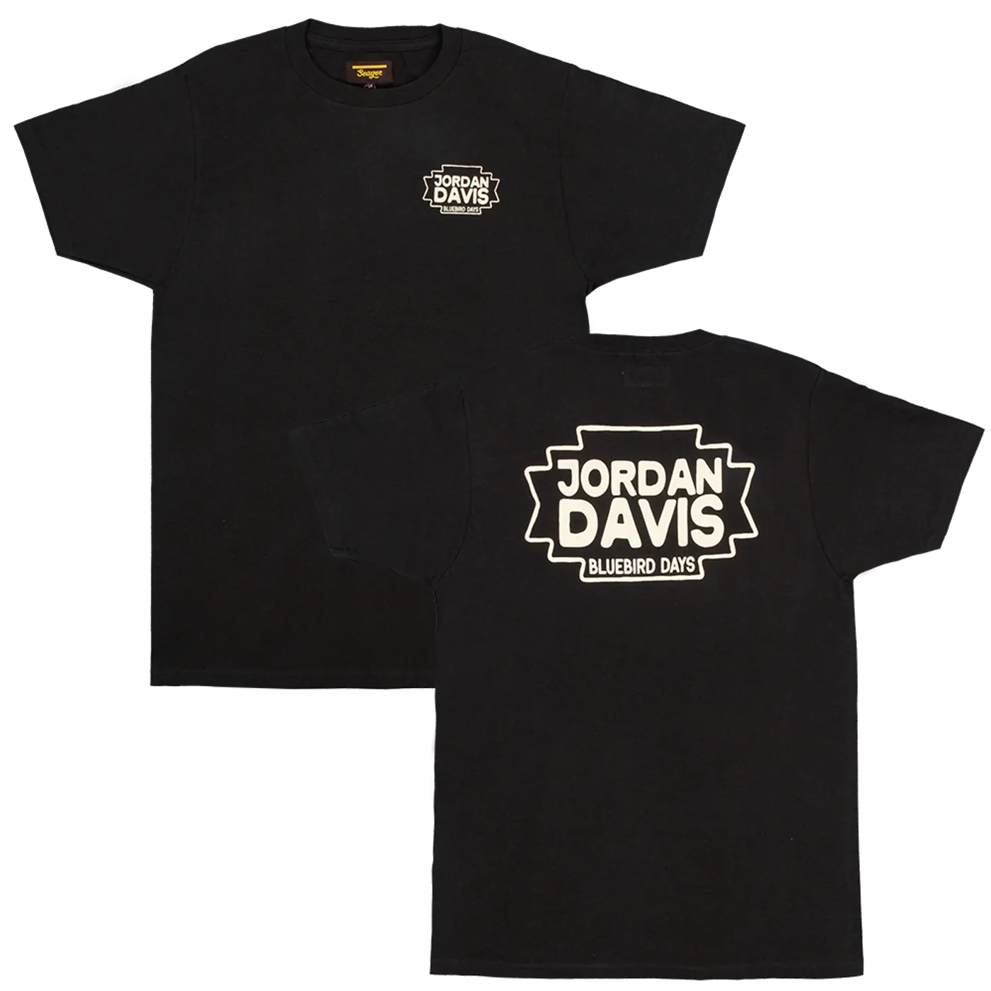 Jordan Davis Seager Tee - Black