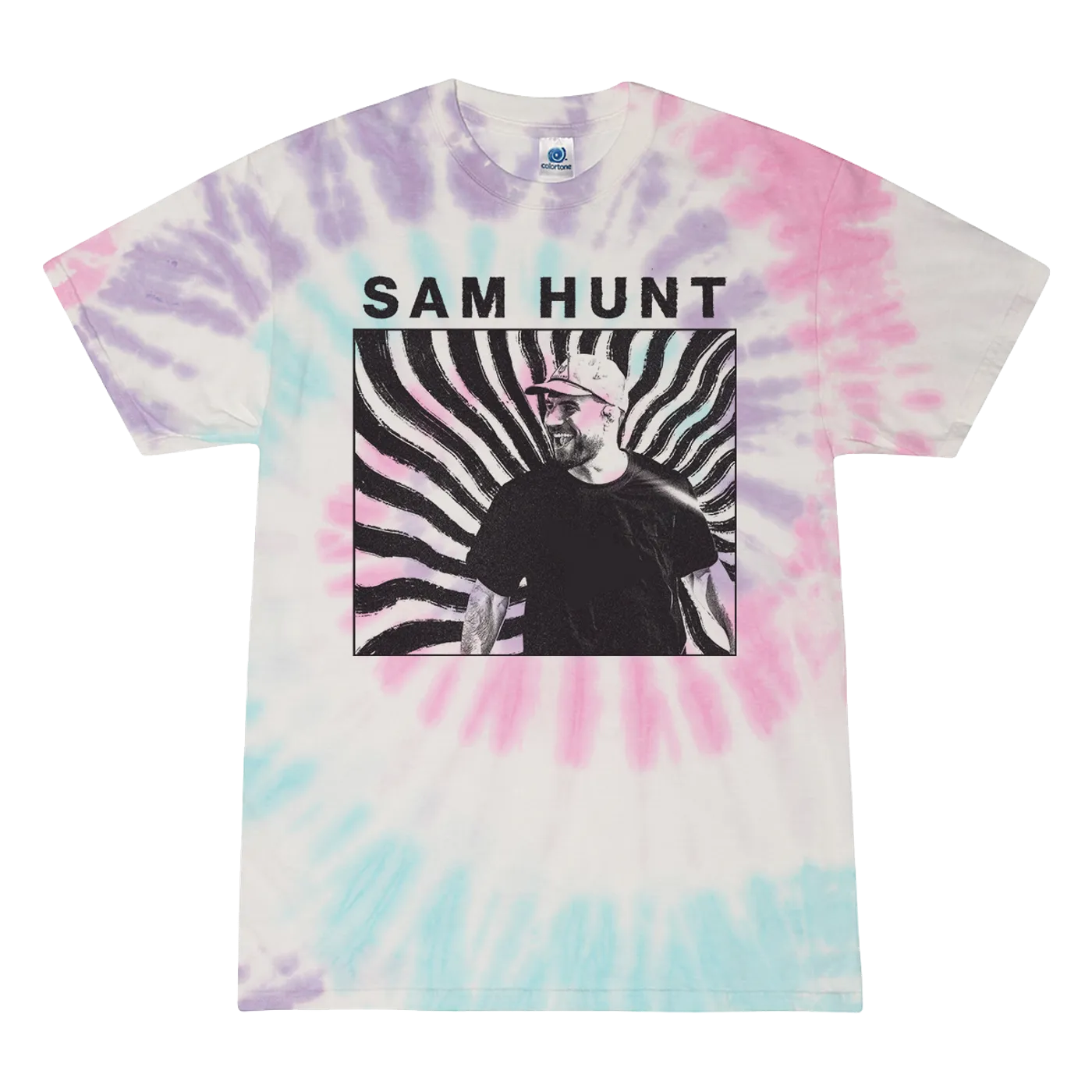Sam Hunt Tie-Dye Photo Tee