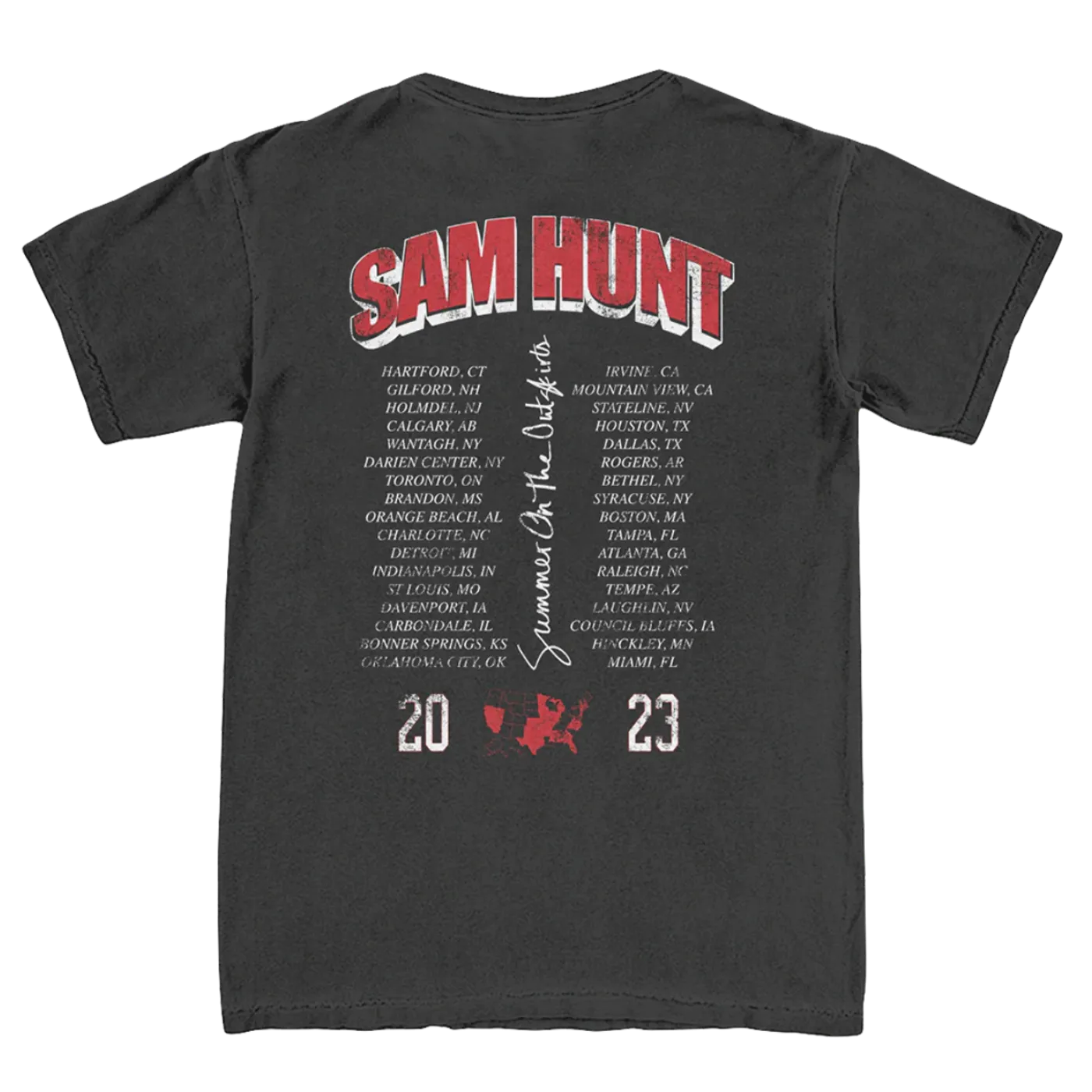 Sam Hunt '23 Tour Tee