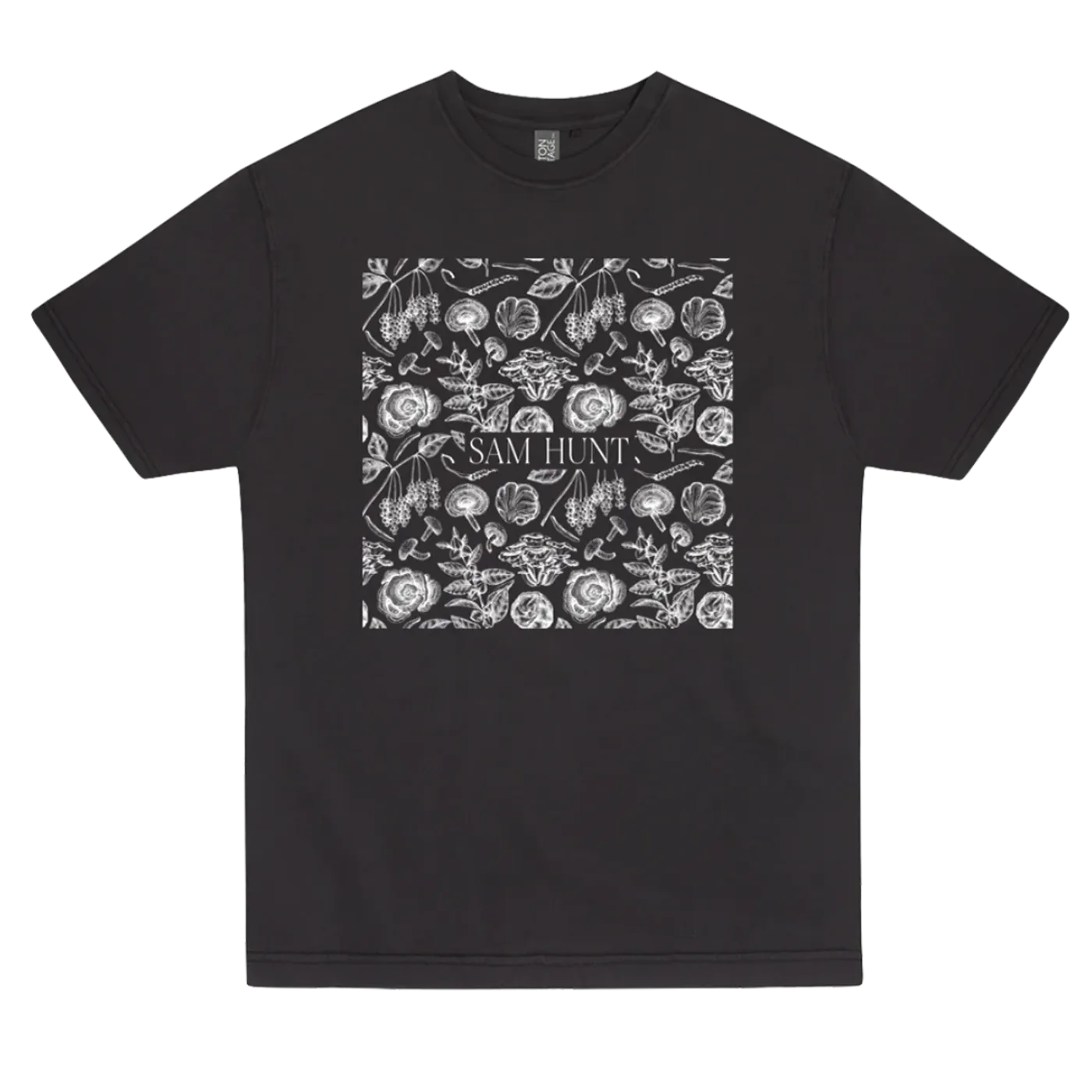 Sam Hunt Black Plant Tee